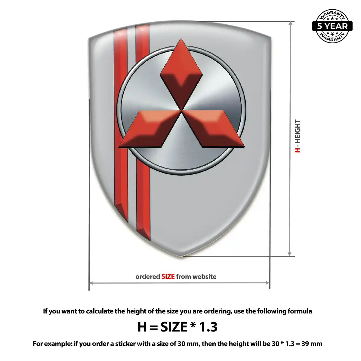 Mitsubishi Emblem Prestige Line