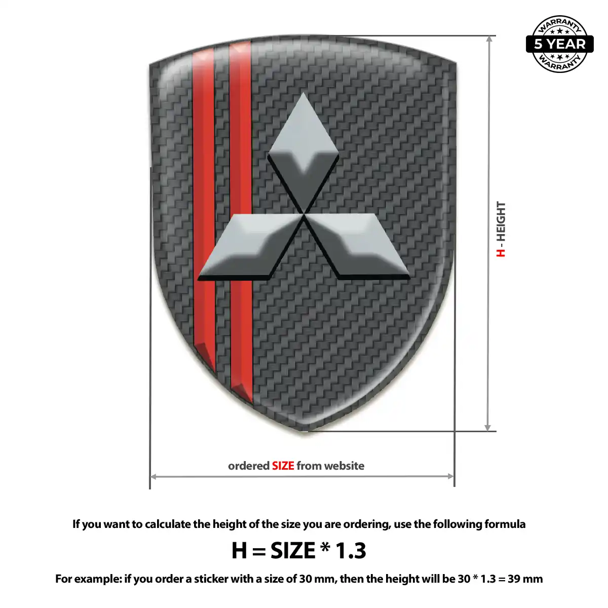 Mitsubishi Emblem Shield Elite Edition