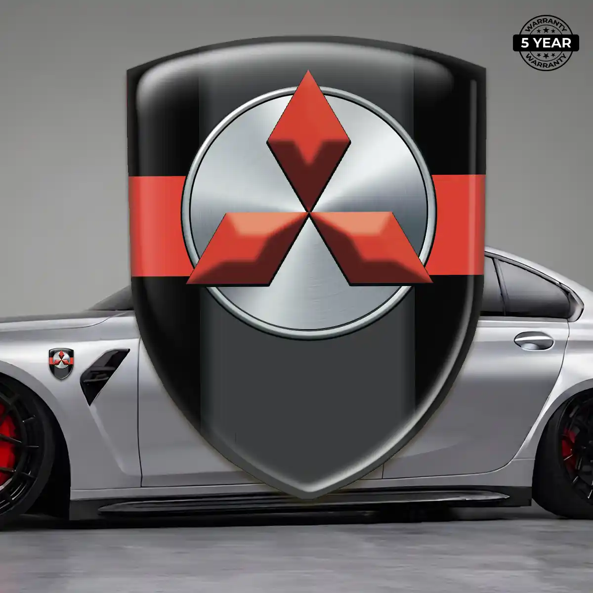Mitsubishi Emblem Shield Opulent Line
