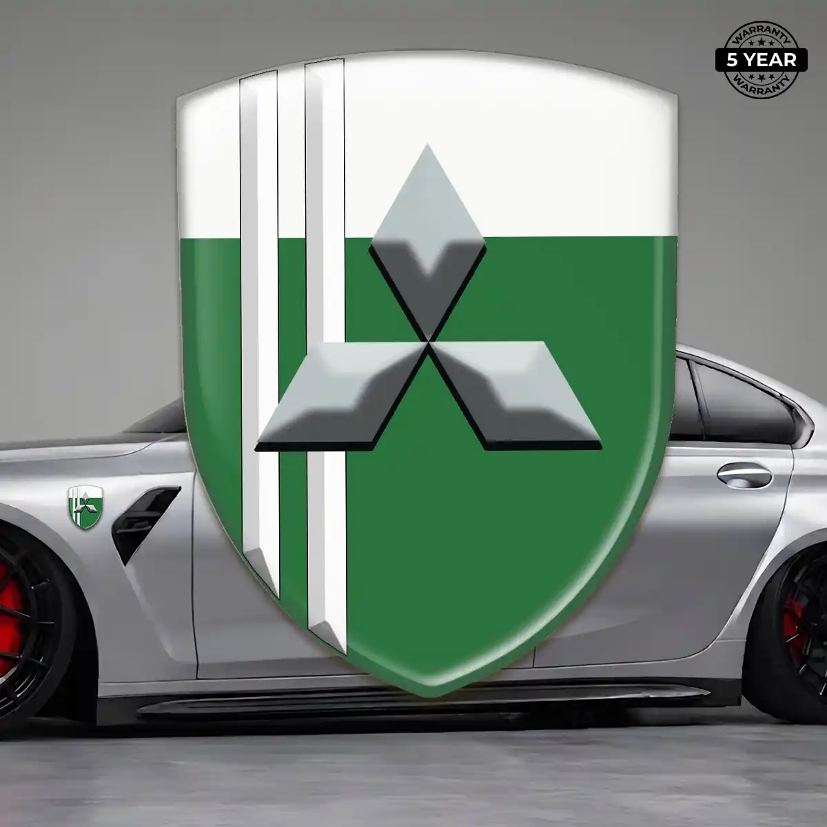 Mitsubishi Emblem Shield Superior Craft