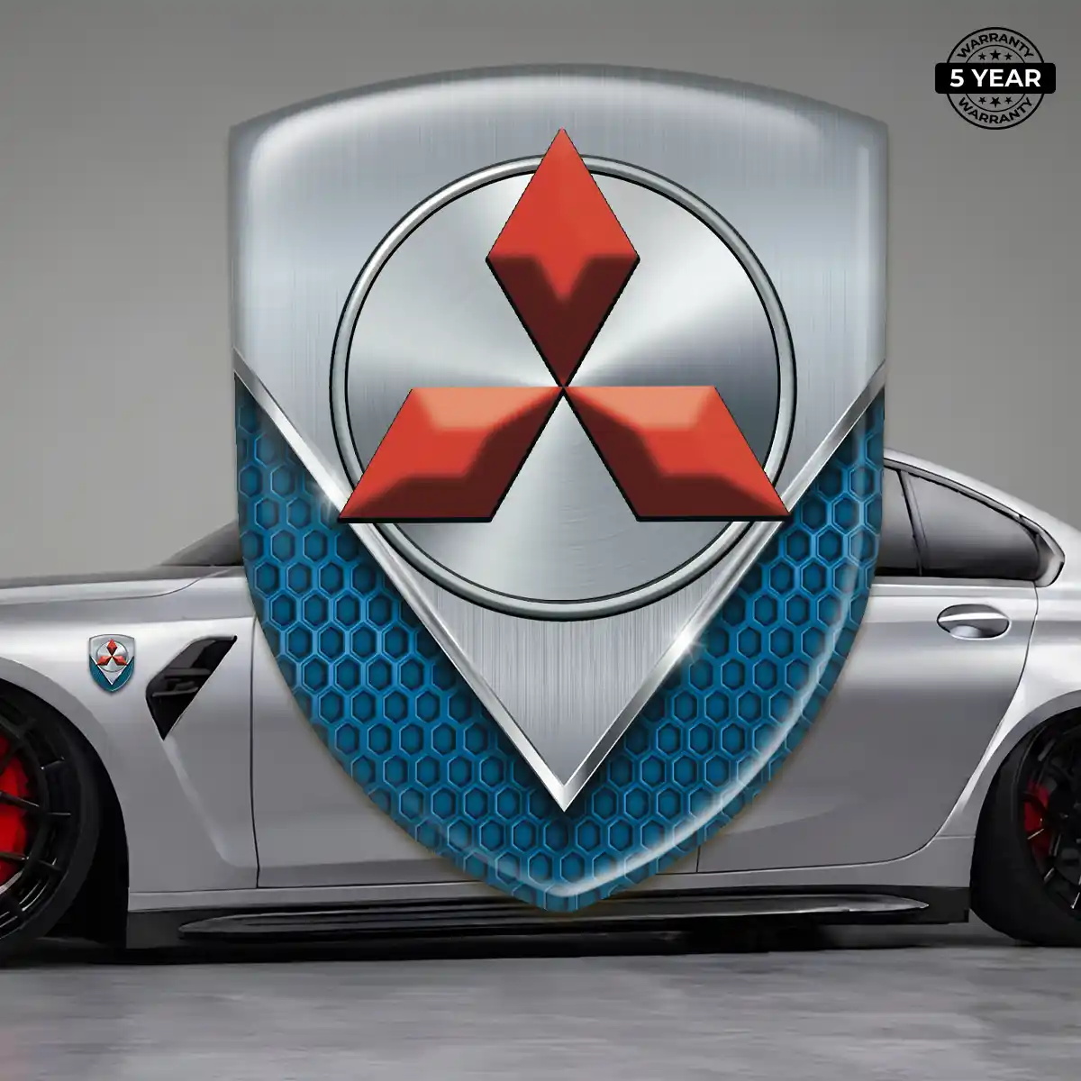 Mitsubishi Emblem Silicone Elite Finish