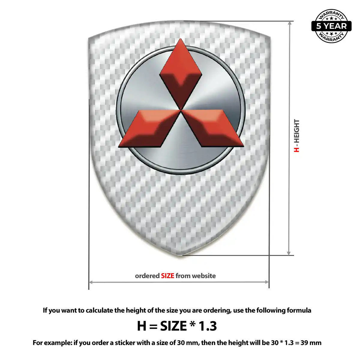 Mitsubishi Emblem Silicone Exclusive Series