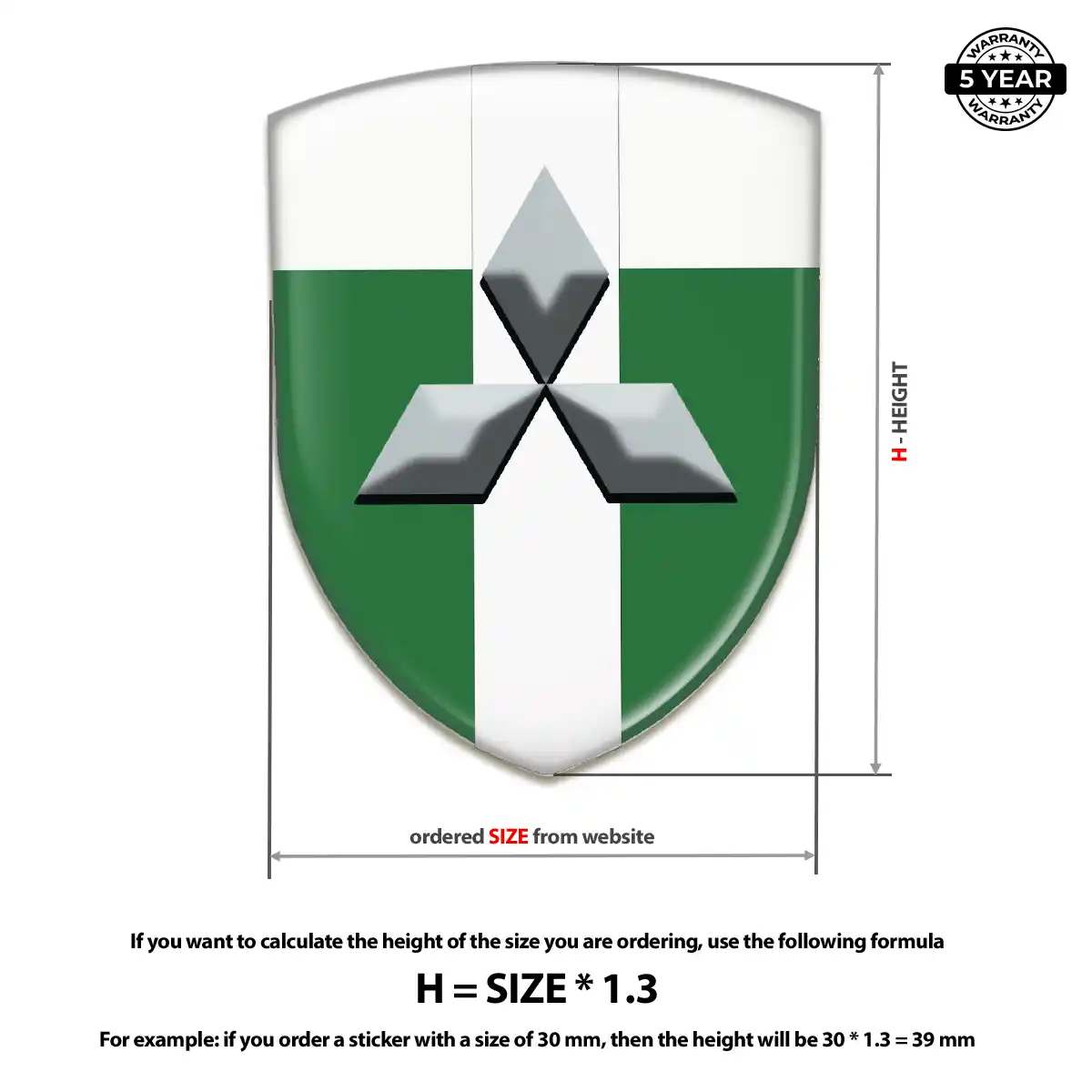 Mitsubishi Emblem Silicone Prestige Line
