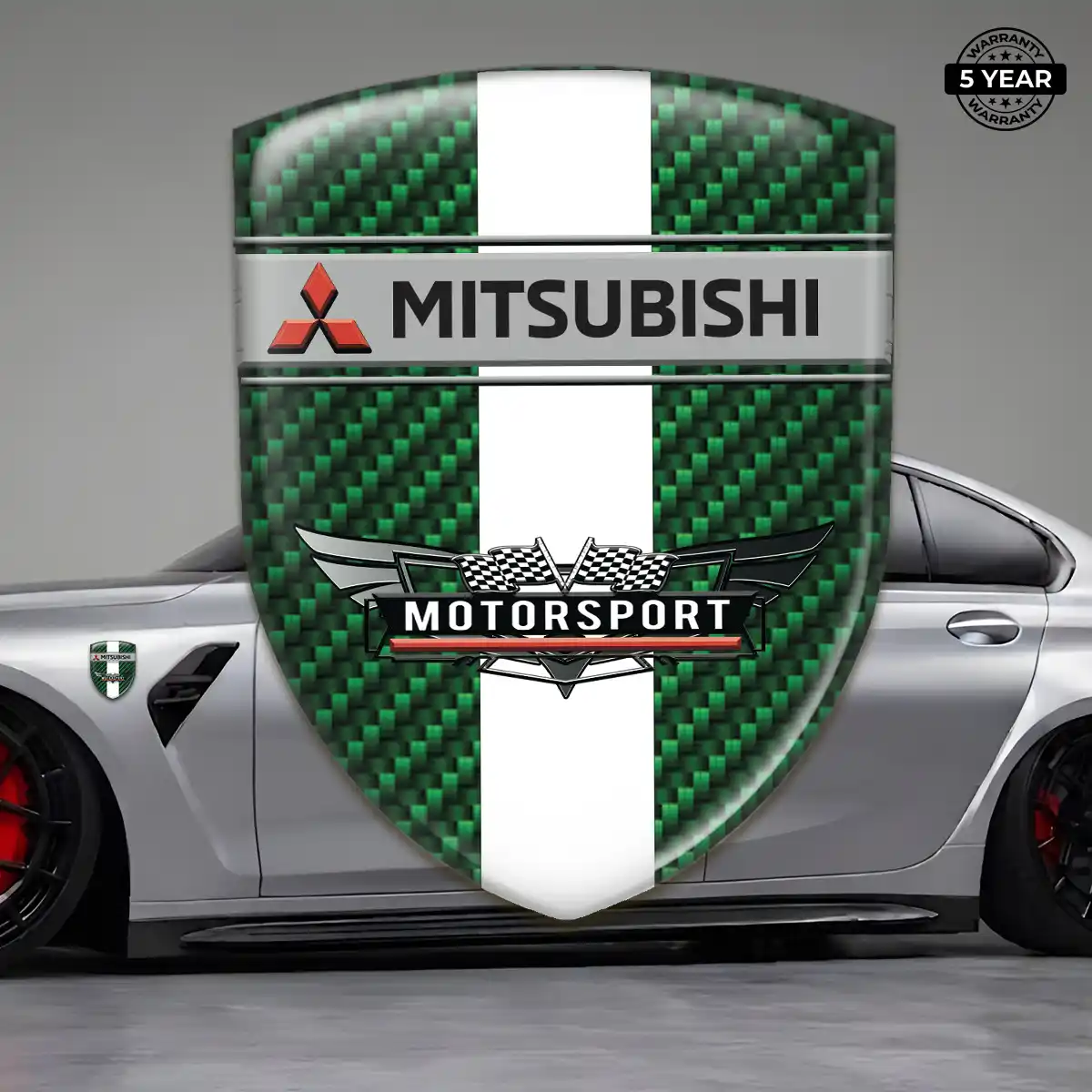 Mitsubishi Emblem Silicone Refined Design