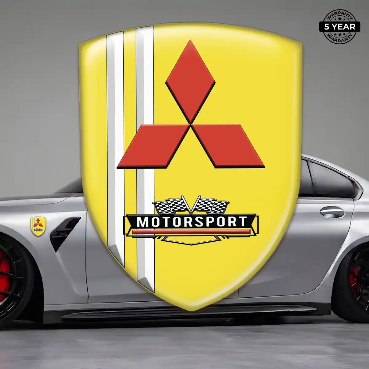 Mitsubishi Emblem Silicone Signature Grade