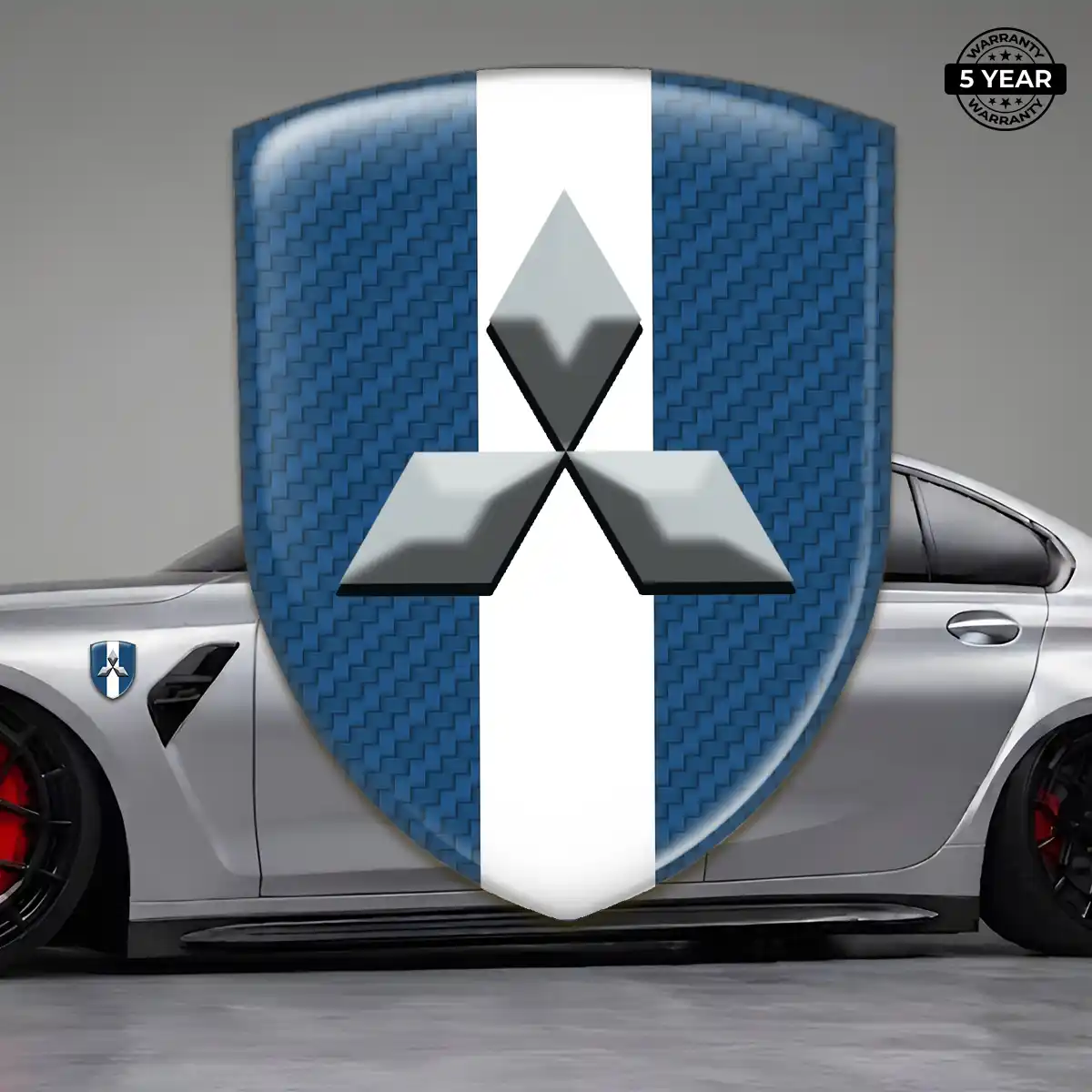 Mitsubishi Emblem Silicone Sleek Style