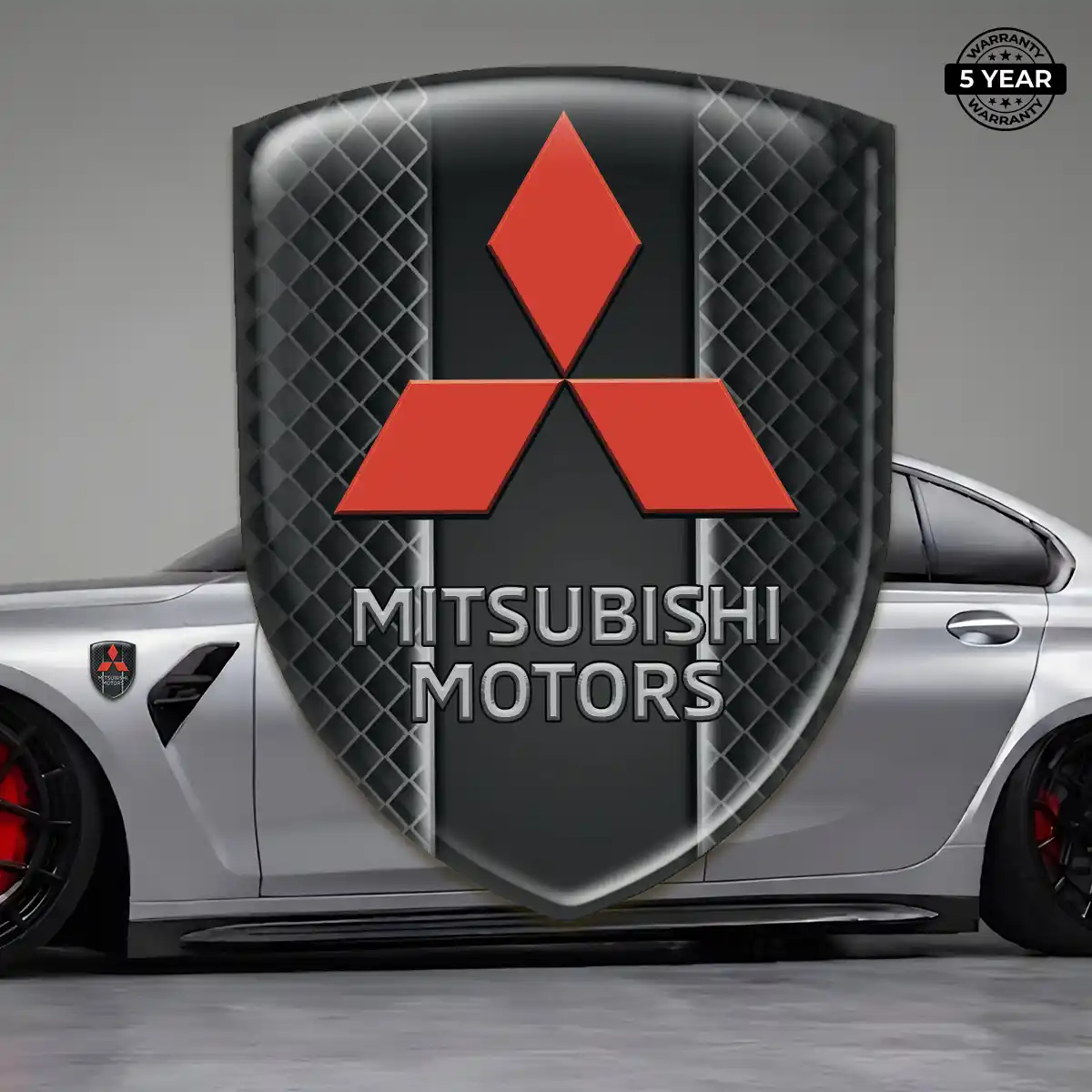 Mitsubishi Emblem Silicone Superior Craft