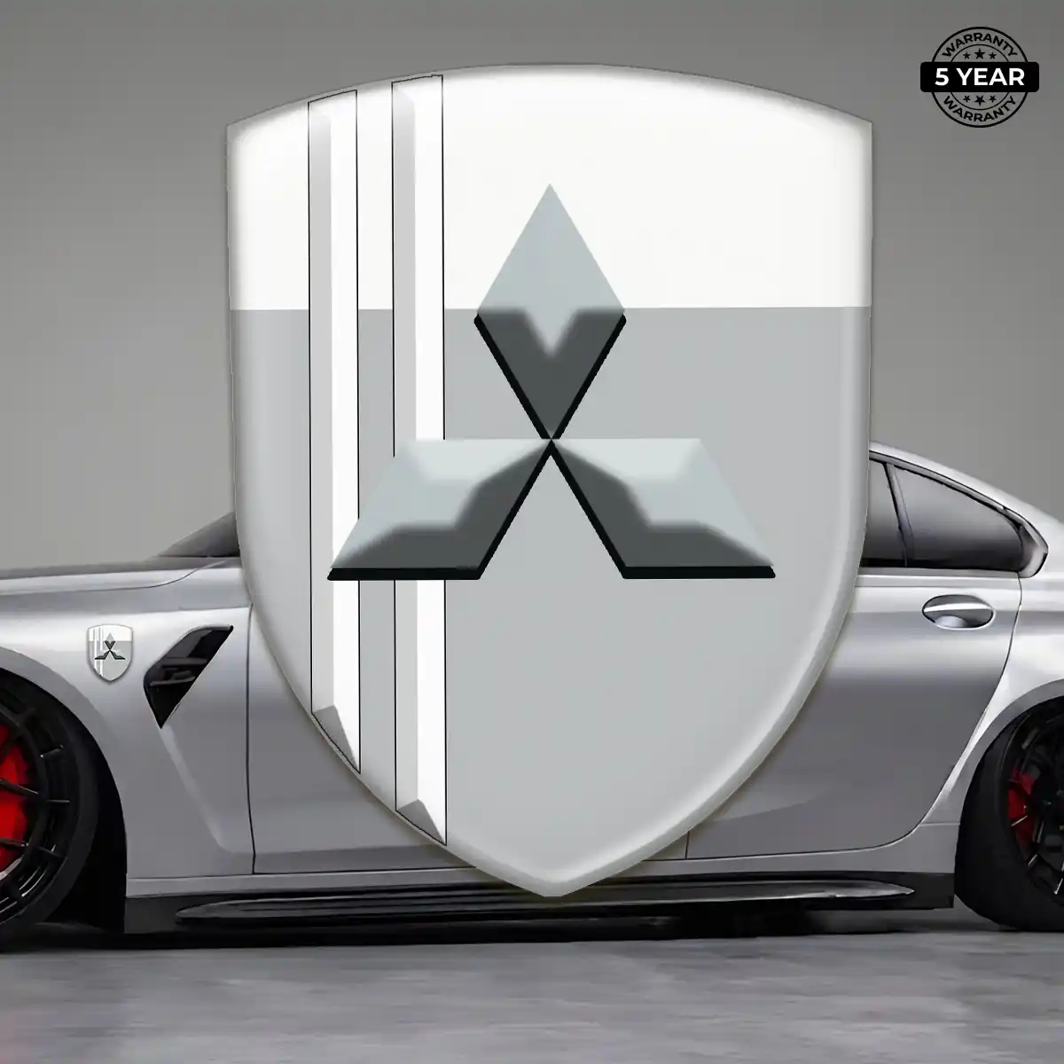 Mitsubishi Gel Badge Sticker Elite Edition