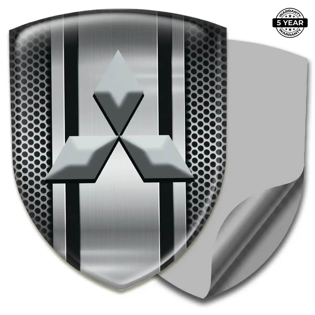 Mitsubishi Gel Badge Sticker Prestige Line