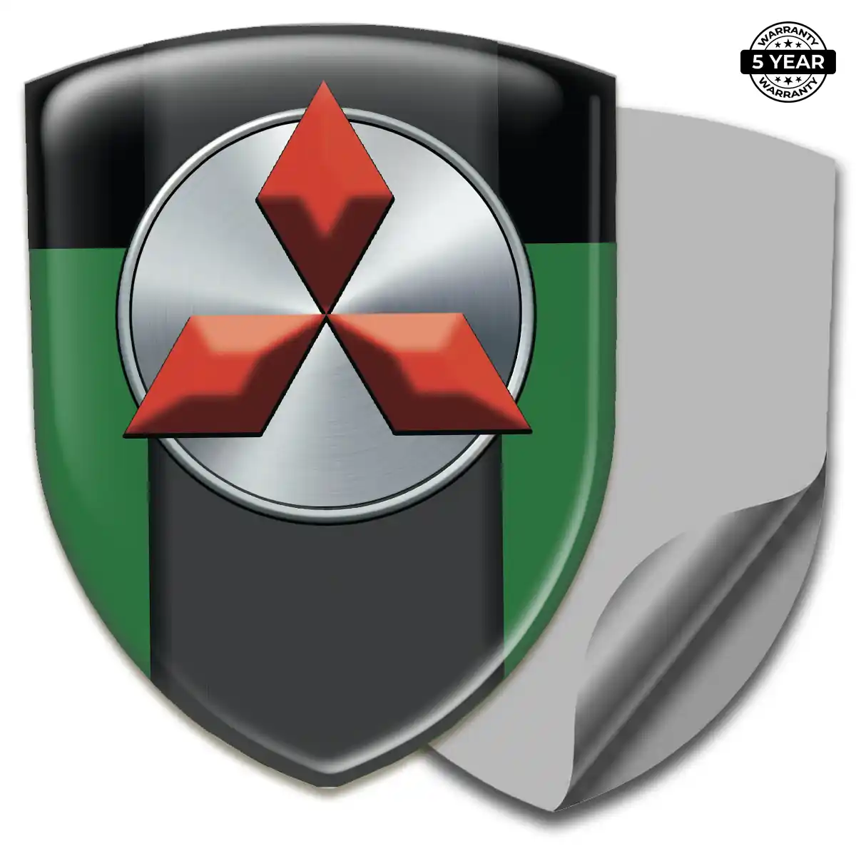 Mitsubishi Gel Emblem Sticker Exclusive Series