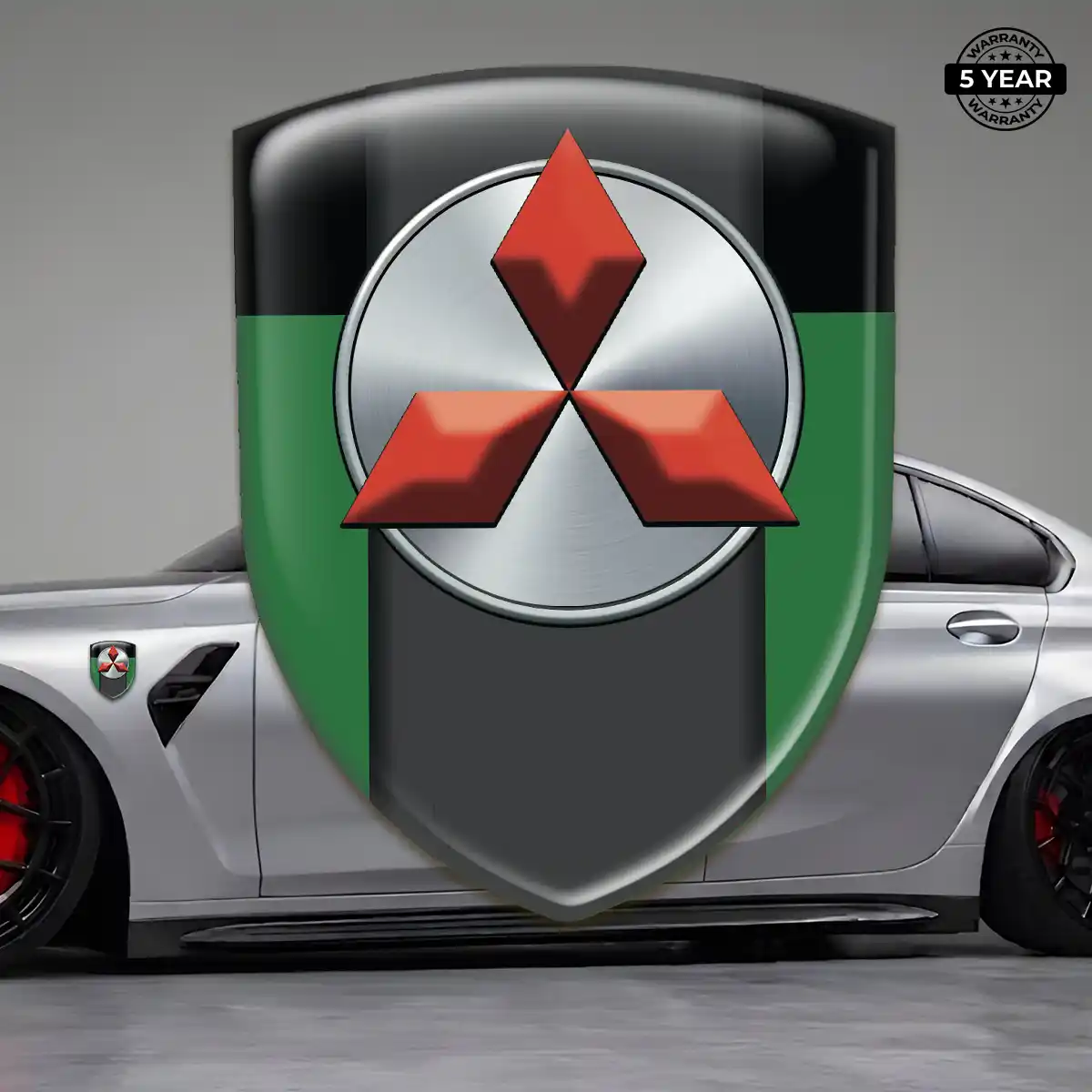 Mitsubishi Gel Emblem Sticker Exclusive Series