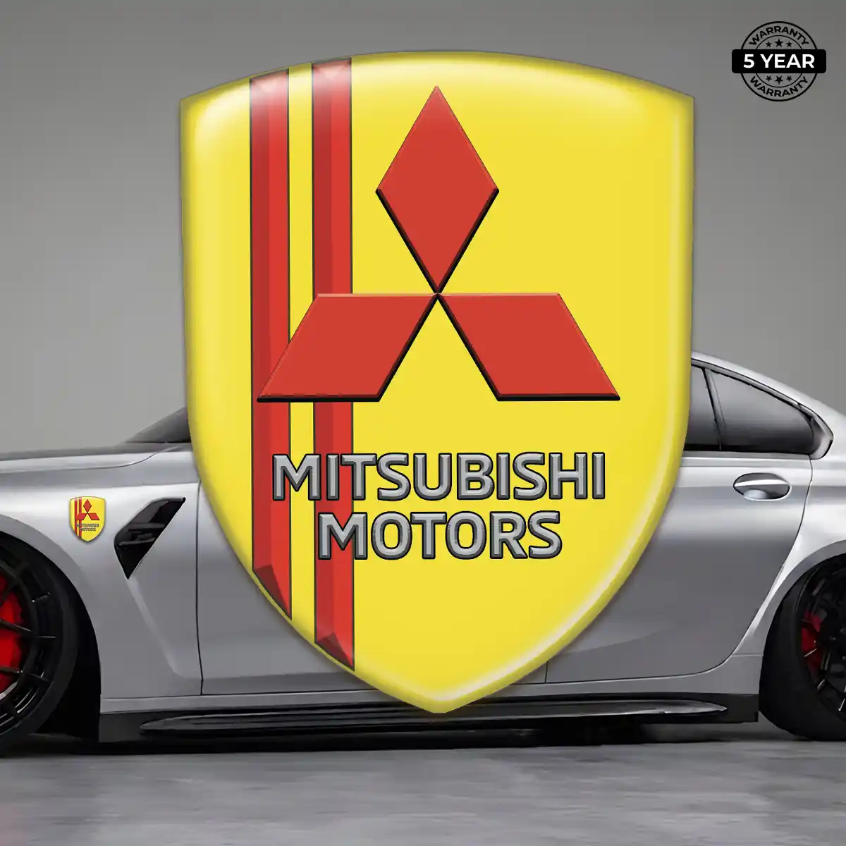 Mitsubishi Logo Badge Deluxe Edition