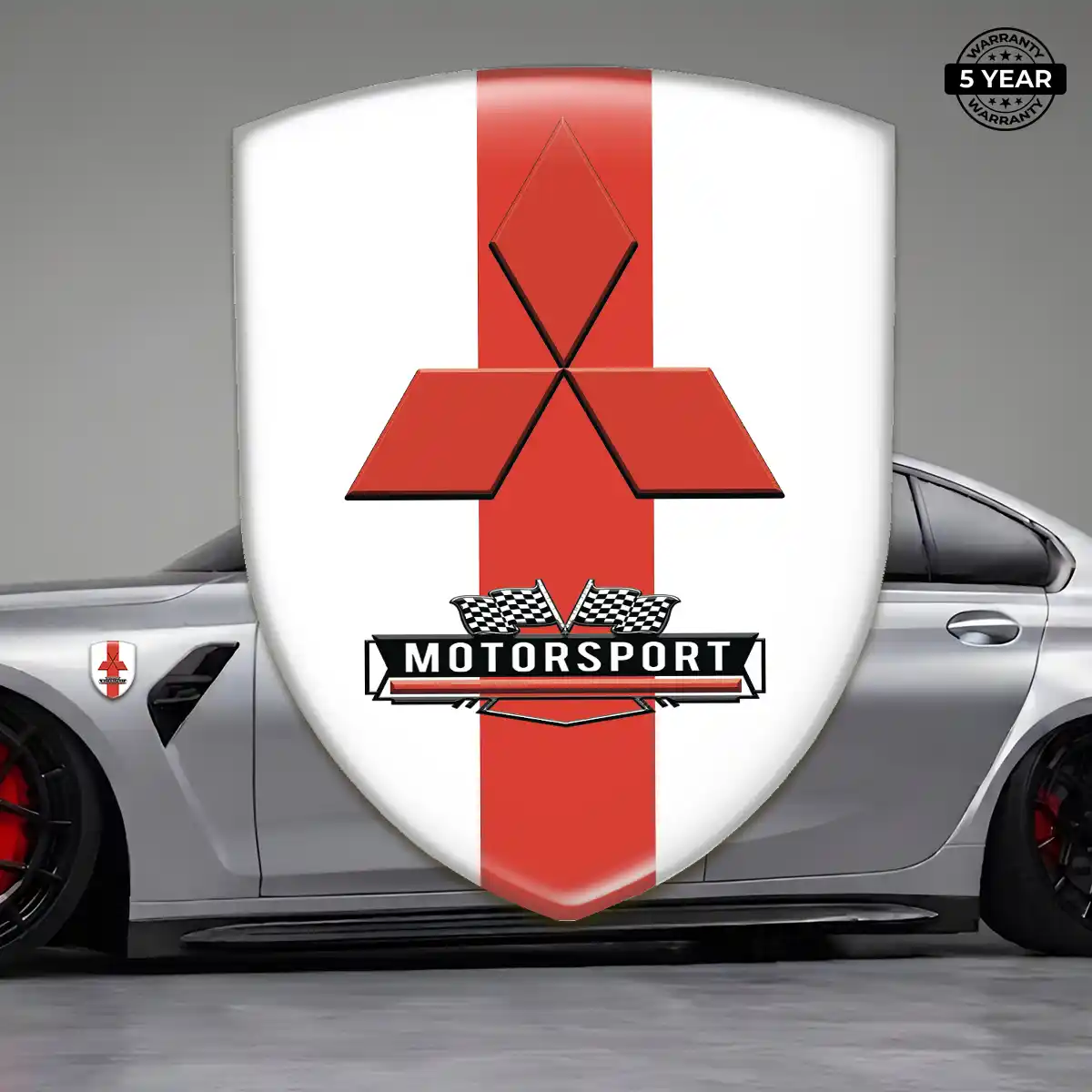 Mitsubishi Logo Badge Elite Finish