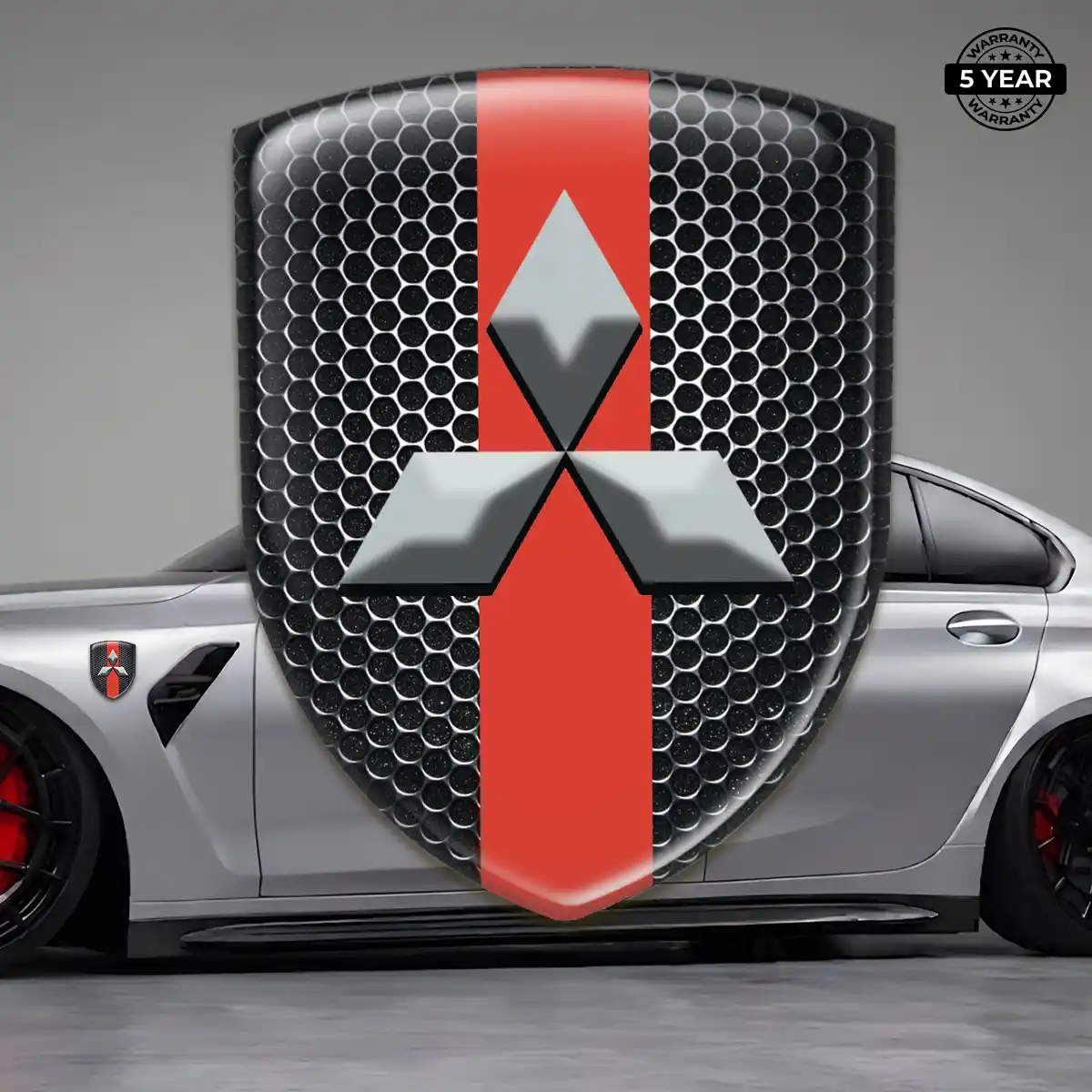 Mitsubishi Logo Badge Signature Grade