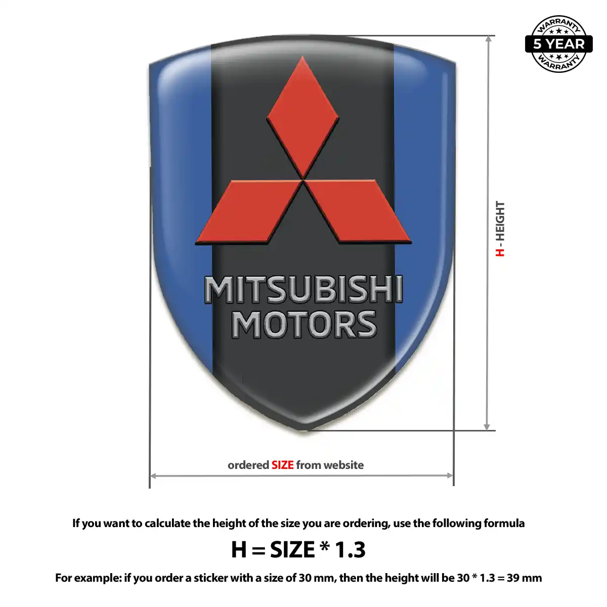 Mitsubishi Logo Emblem Noble Edition