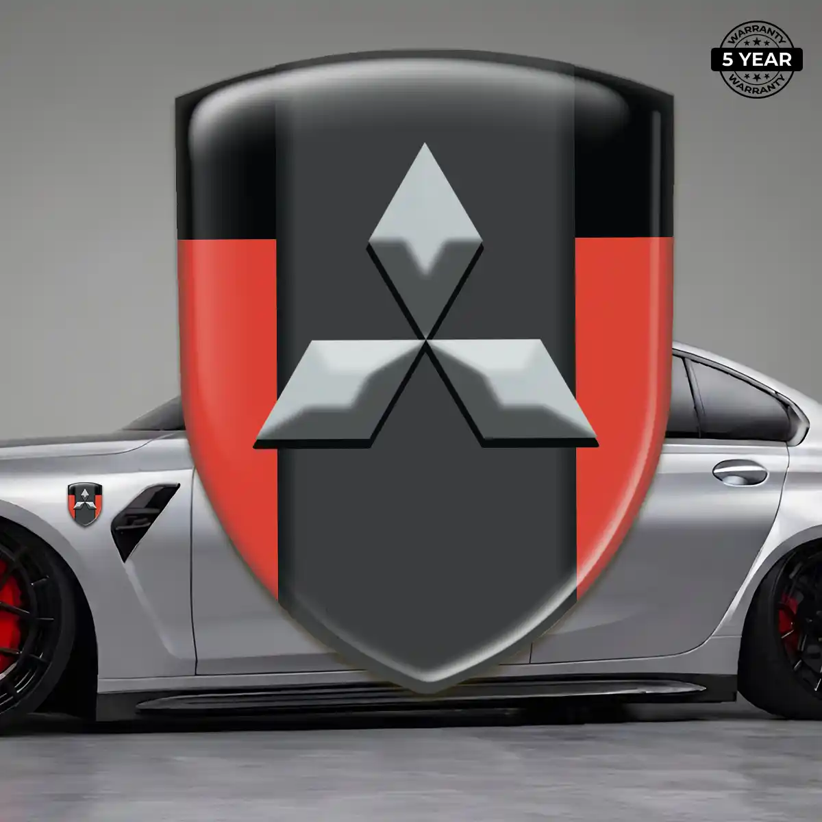 Mitsubishi Logo Emblem Refined Design