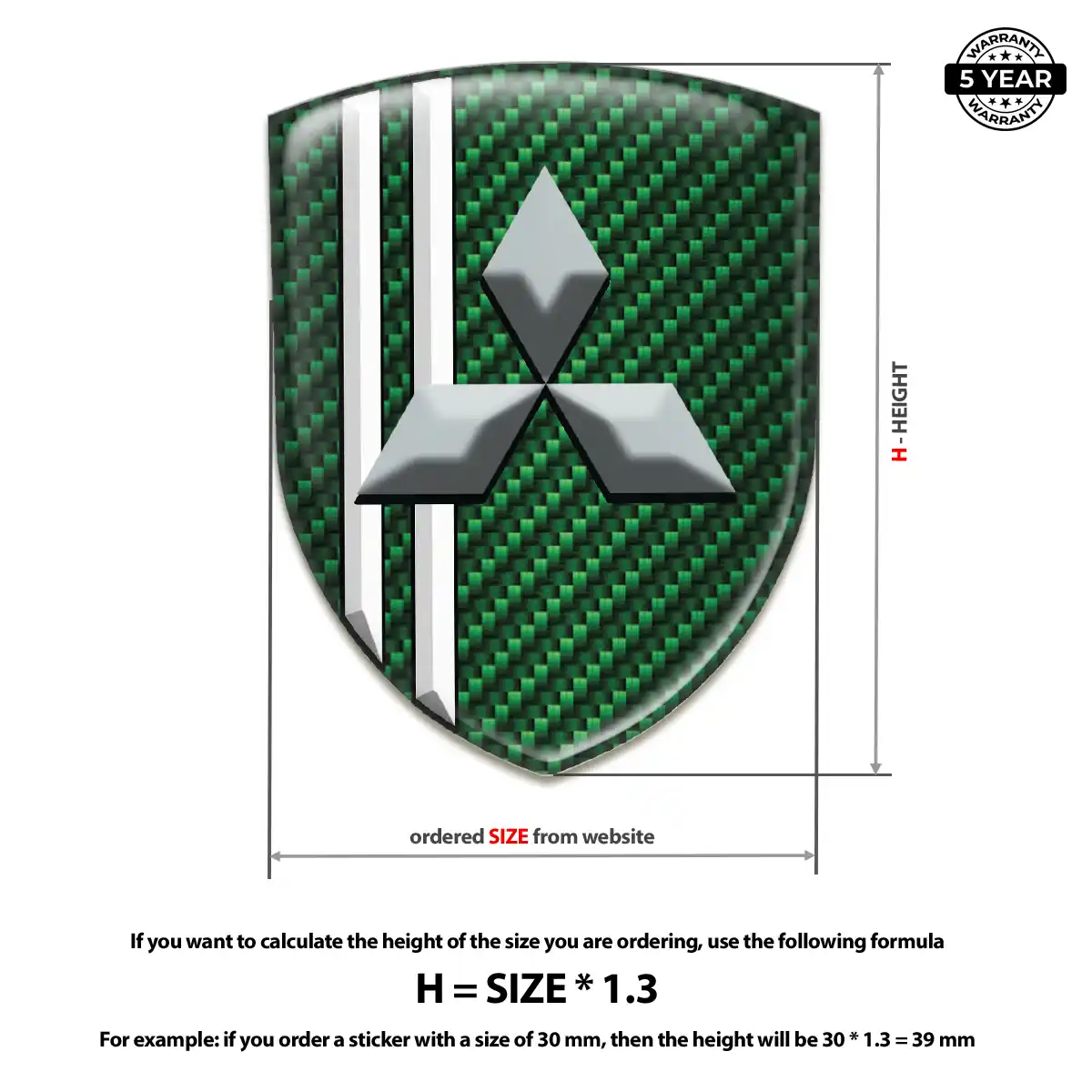 Mitsubishi Logo Emblem Signature Grade