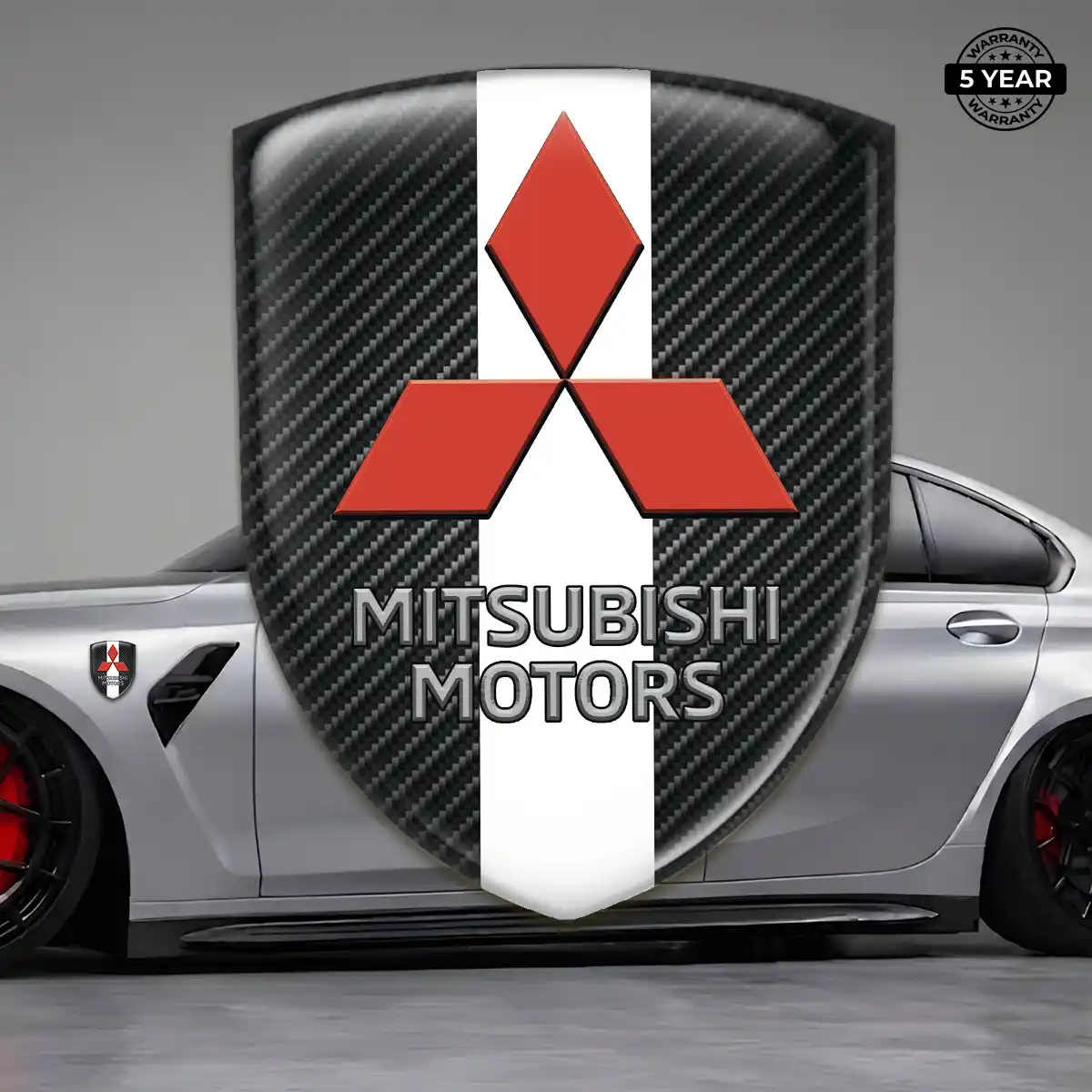 Mitsubishi Logo Sticker Elite Edition