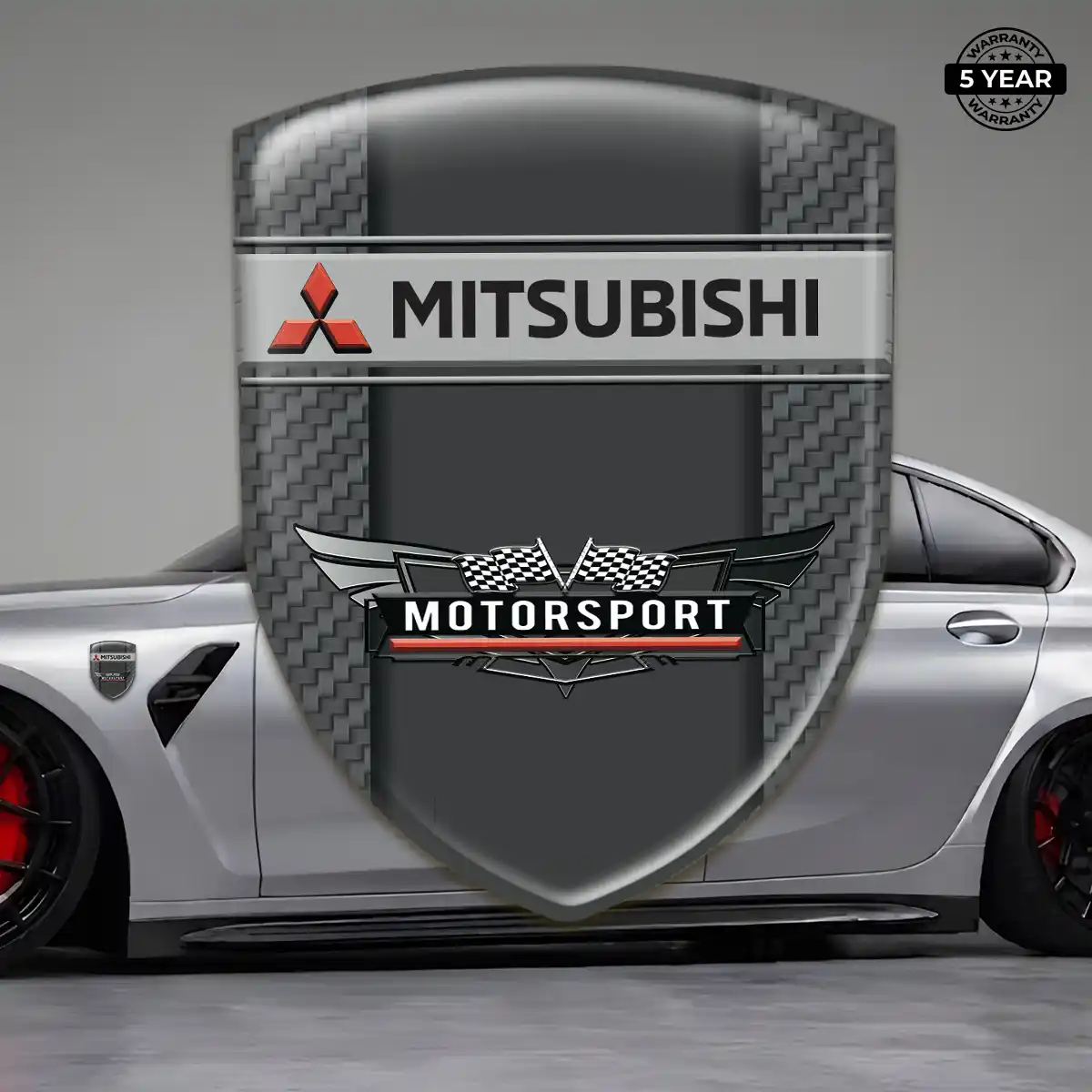 Mitsubishi Logo Sticker Exclusive Series