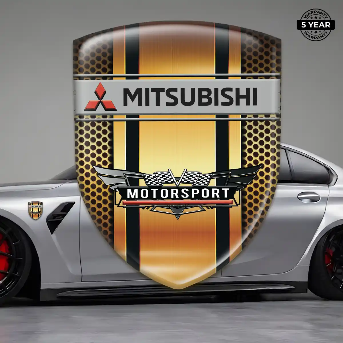 Mitsubishi Logo Sticker Opulent Line