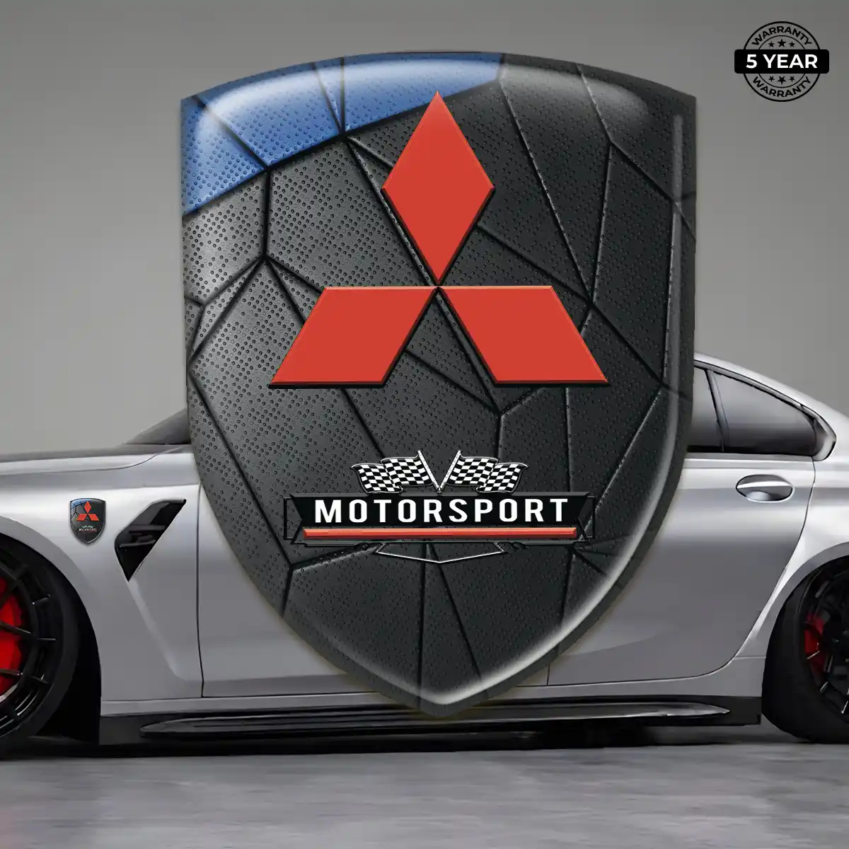 Mitsubishi Logo Sticker Prime Quality