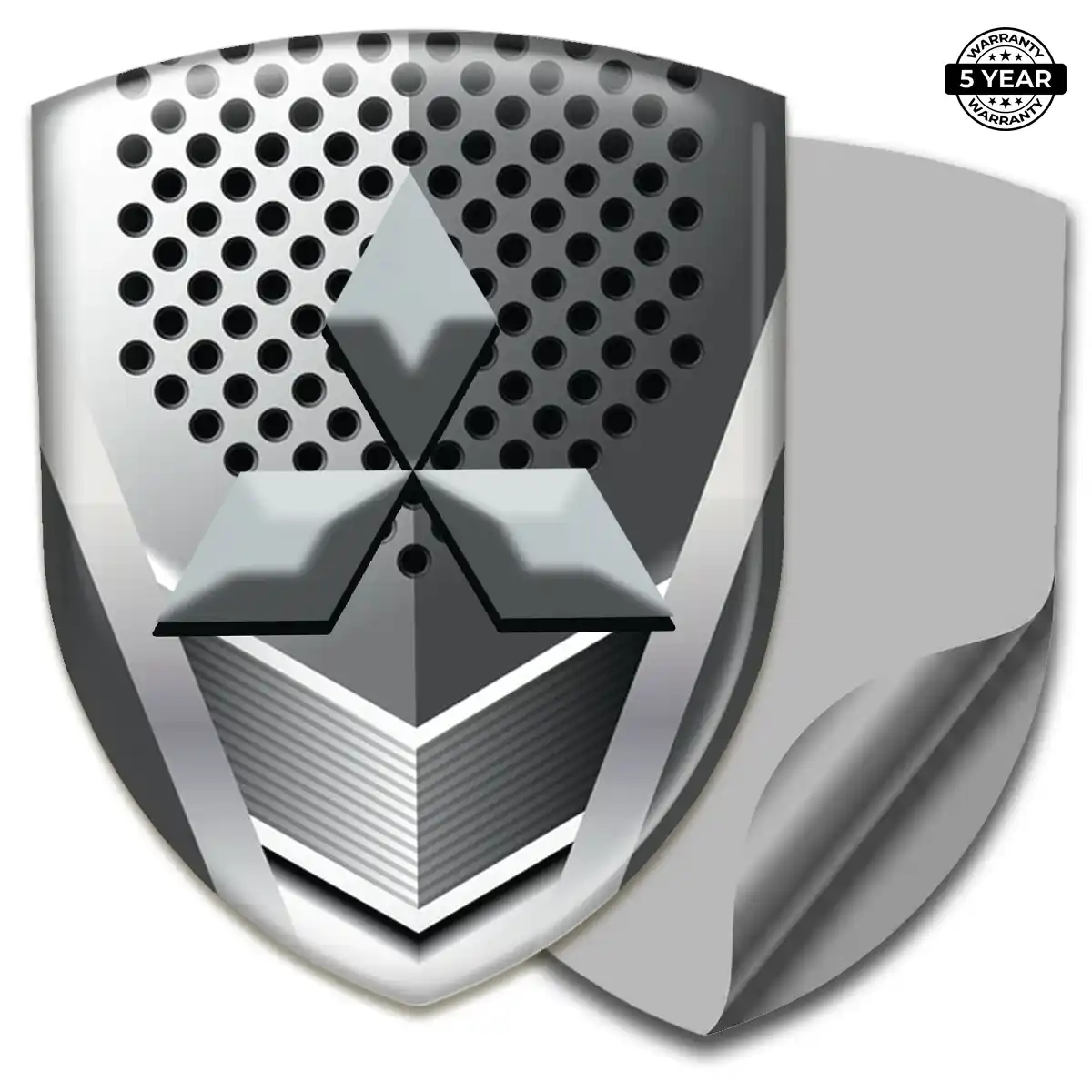 Mitsubishi Polyurethane Domed Sticker Elite Edition