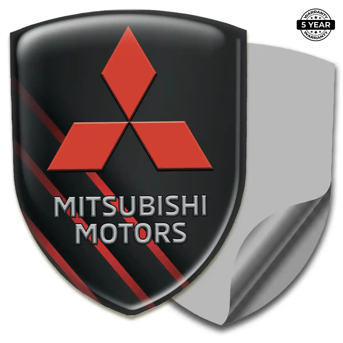 Mitsubishi Polyurethane Domed Sticker Prestige Line