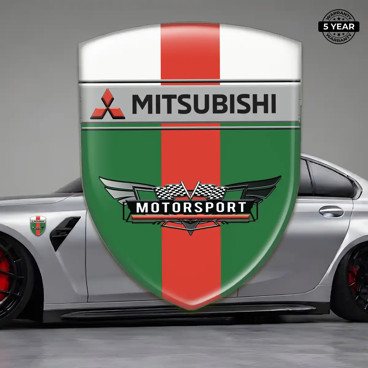 Mitsubishi Polyurethane Domed Sticker Prime Quality