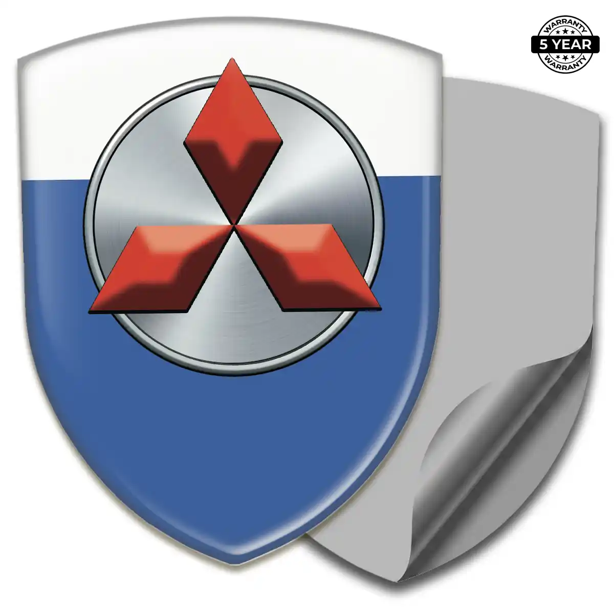 Mitsubishi Resin Badge Sticker Prestige Line