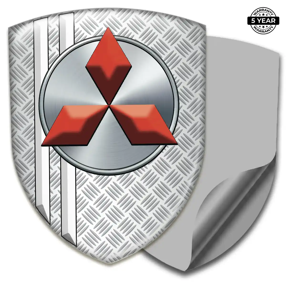 Mitsubishi Resin Domed Sticker Elite Edition