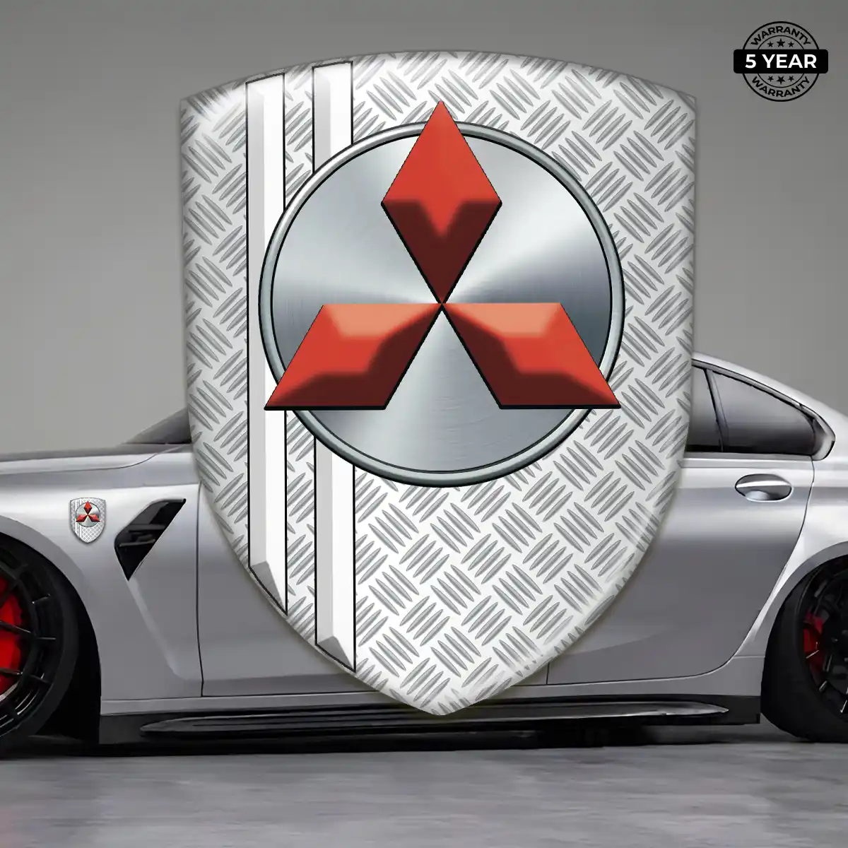 Mitsubishi Resin Domed Sticker Elite Edition