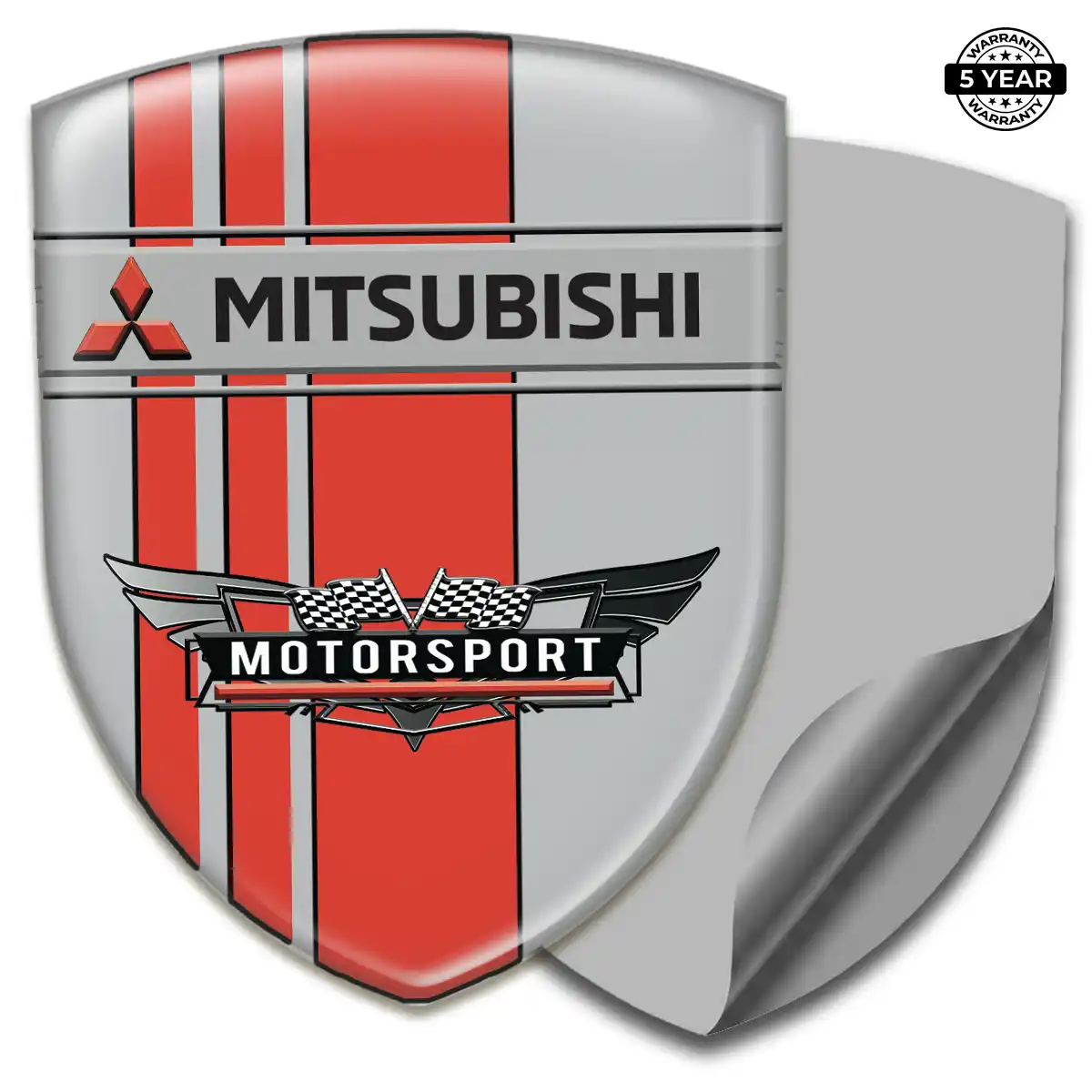 Mitsubishi Resin Domed Sticker Exclusive Series