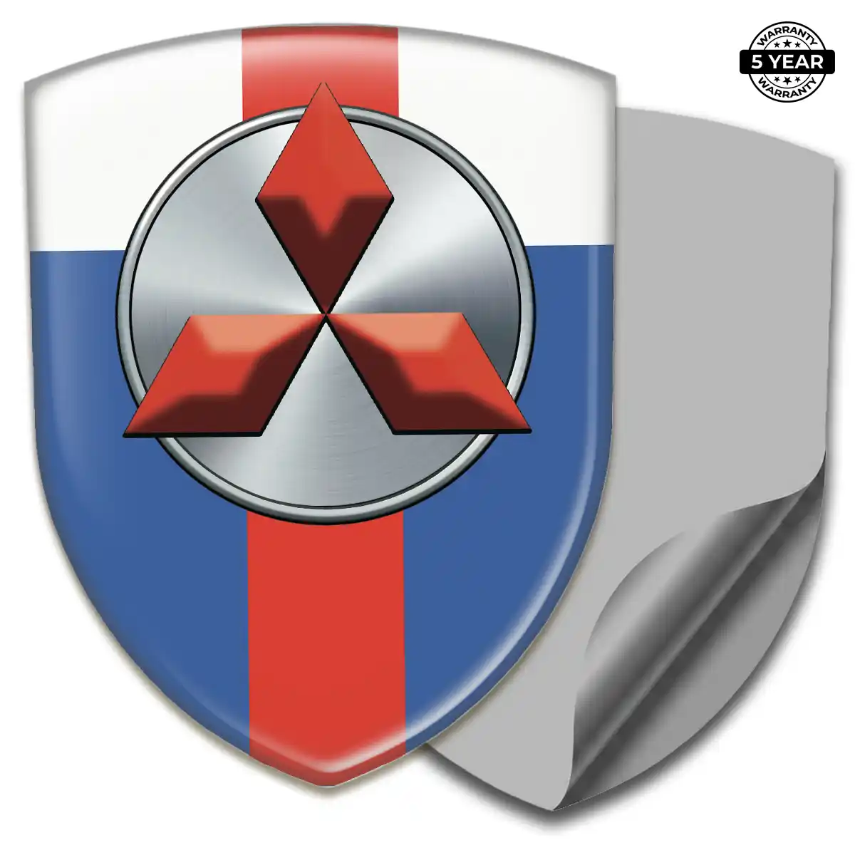 Mitsubishi Resin Emblem Sticker Elite Edition