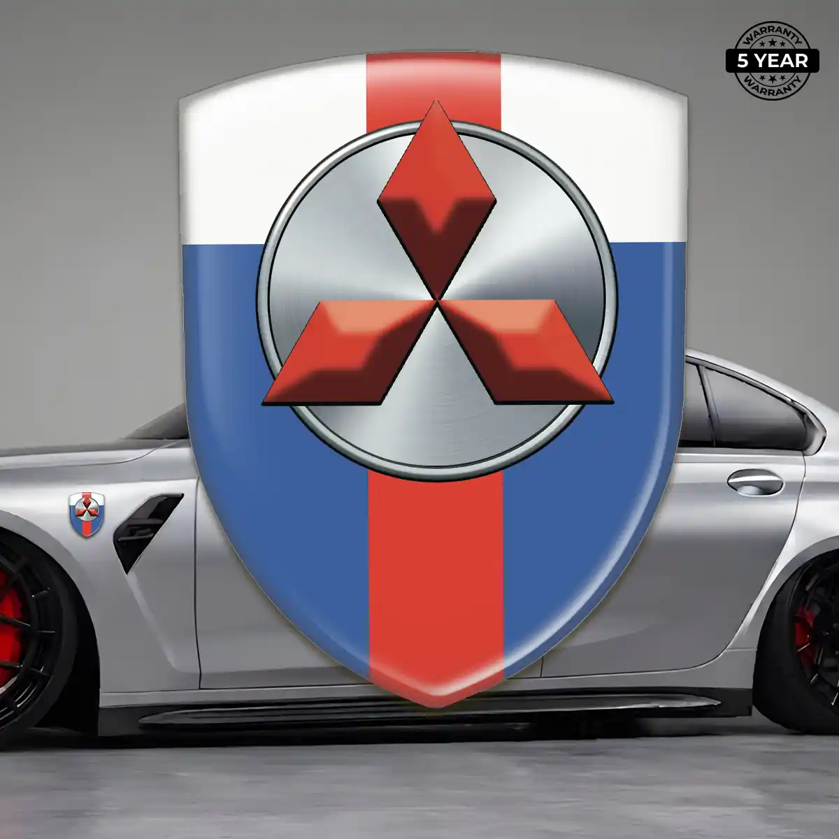 Mitsubishi Resin Emblem Sticker Elite Edition