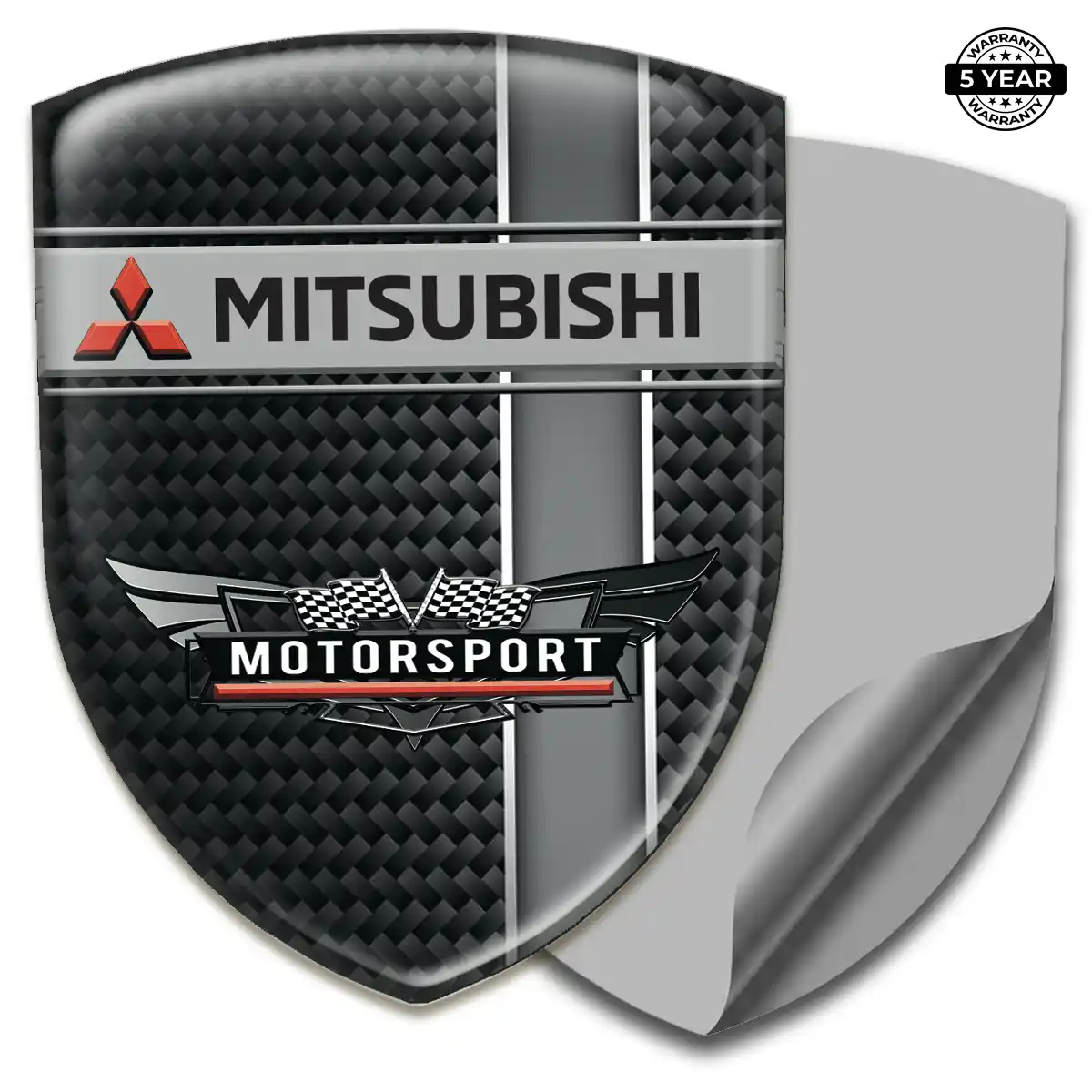 Mitsubishi Resin Emblem Sticker Exclusive Series