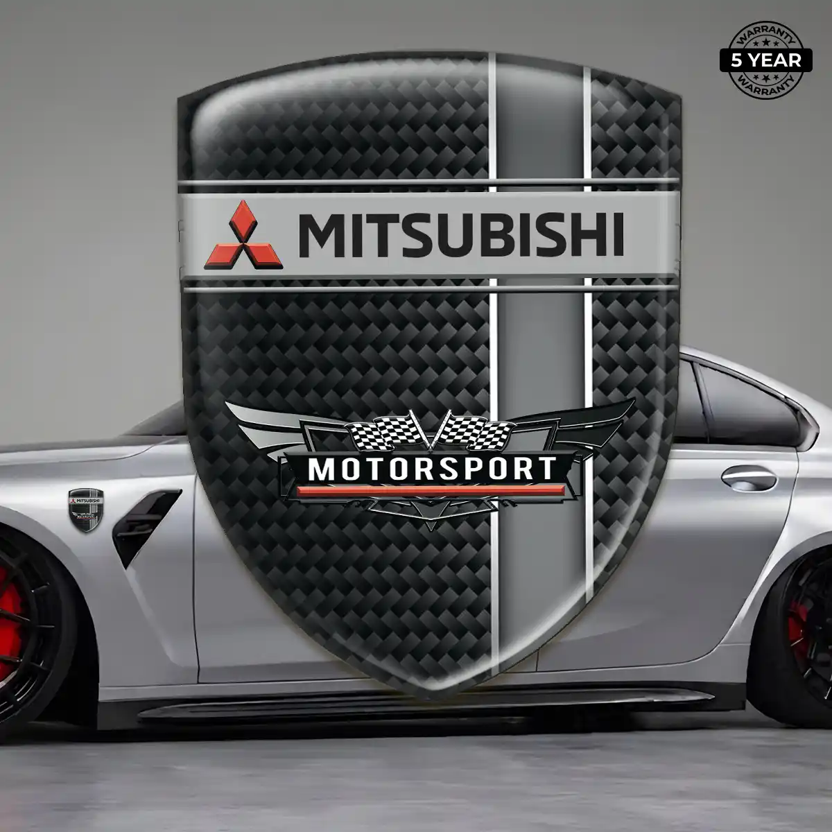 Mitsubishi Resin Emblem Sticker Exclusive Series