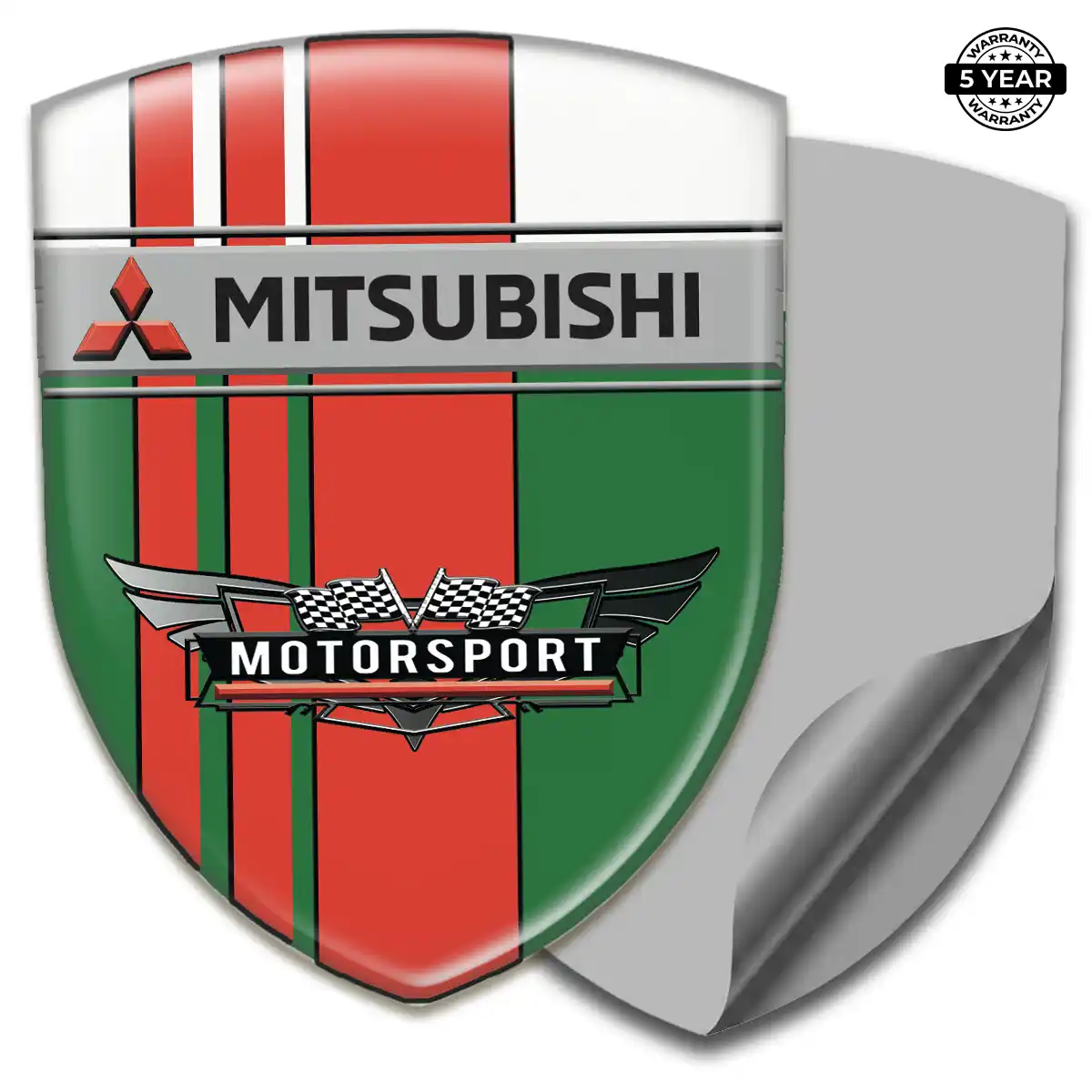 Mitsubishi Resin Emblem Sticker Noble Edition