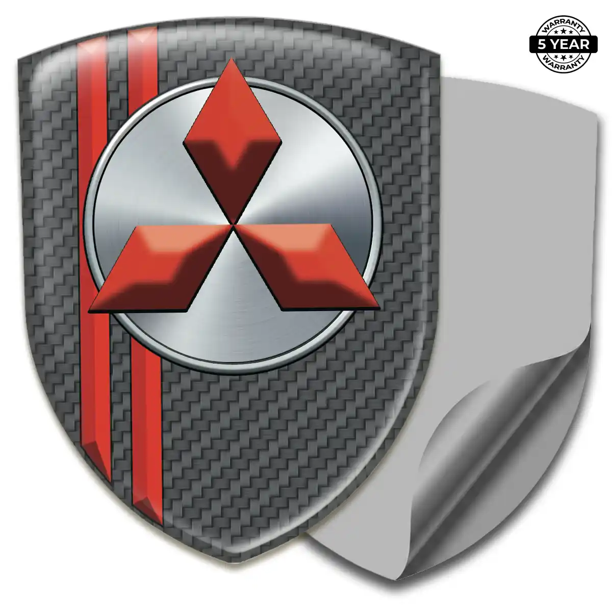 Mitsubishi Resin Emblem Sticker Prime Quality