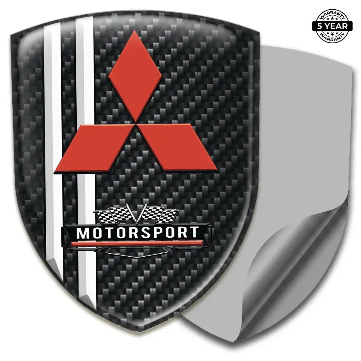 Mitsubishi Self Adhesive Emblem Sticker Noble Edition