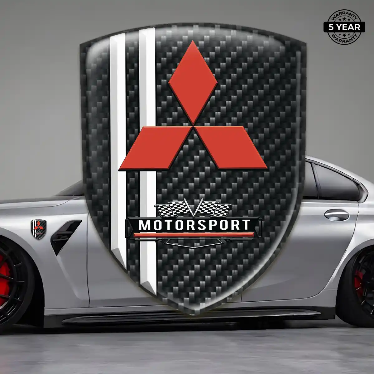 Mitsubishi Self Adhesive Emblem Sticker Noble Edition