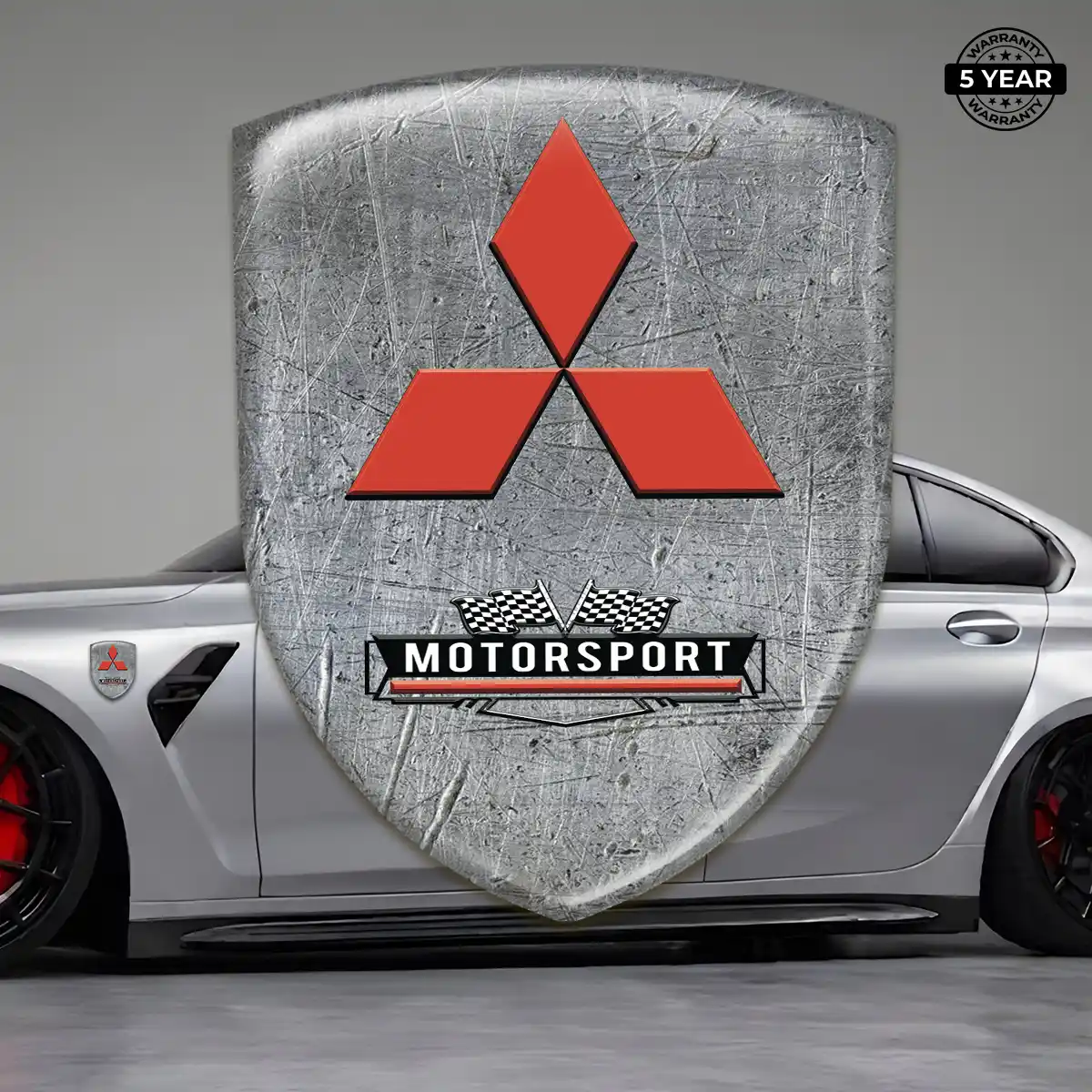 Mitsubishi Self Adhesive Emblem Sticker Prime Quality