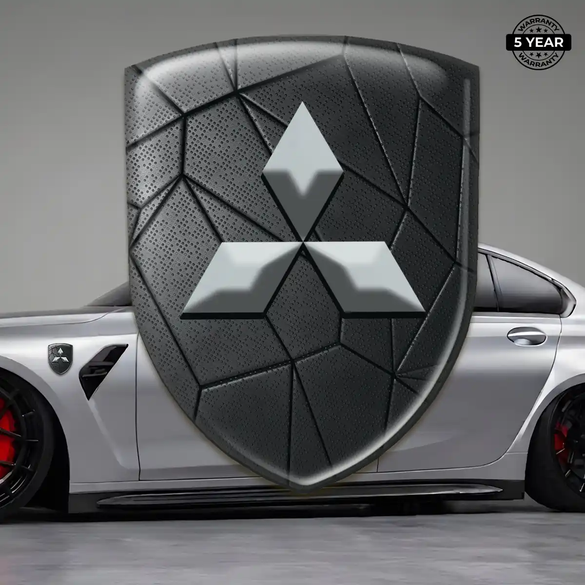 Mitsubishi Silicone Badge Noble Edition