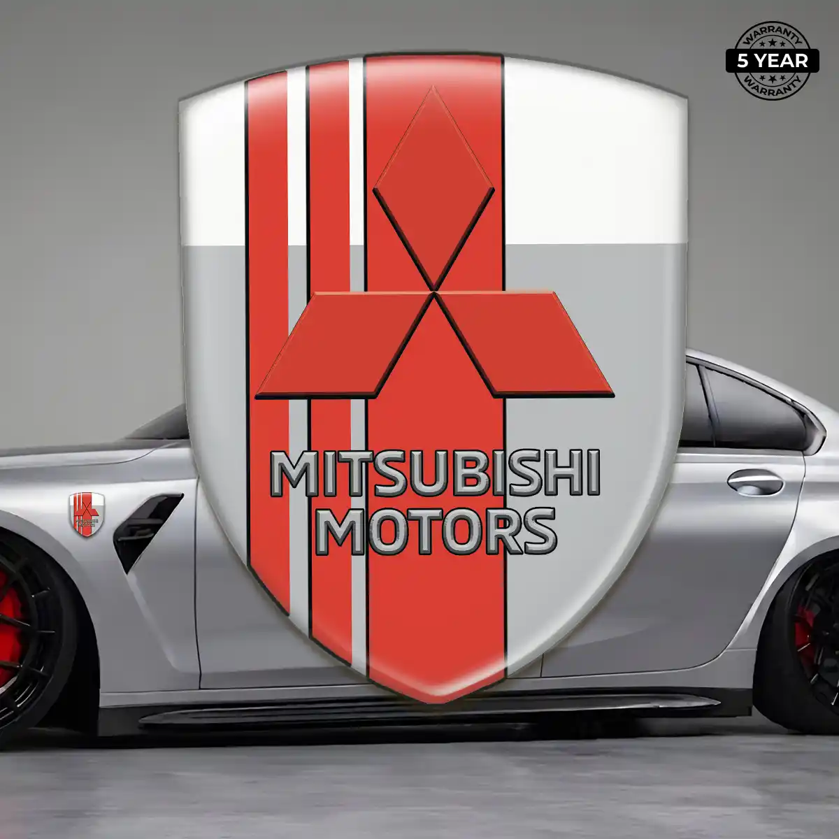 Mitsubishi Silicone Badge Opulent Line