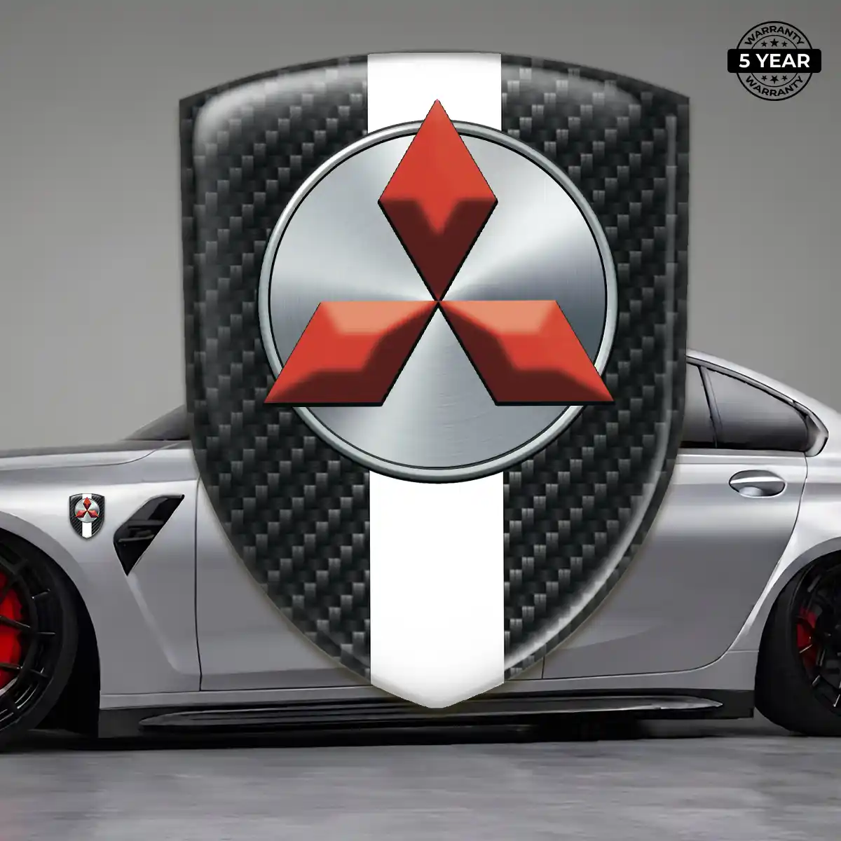 Mitsubishi Silicone Emblem Deluxe Edition