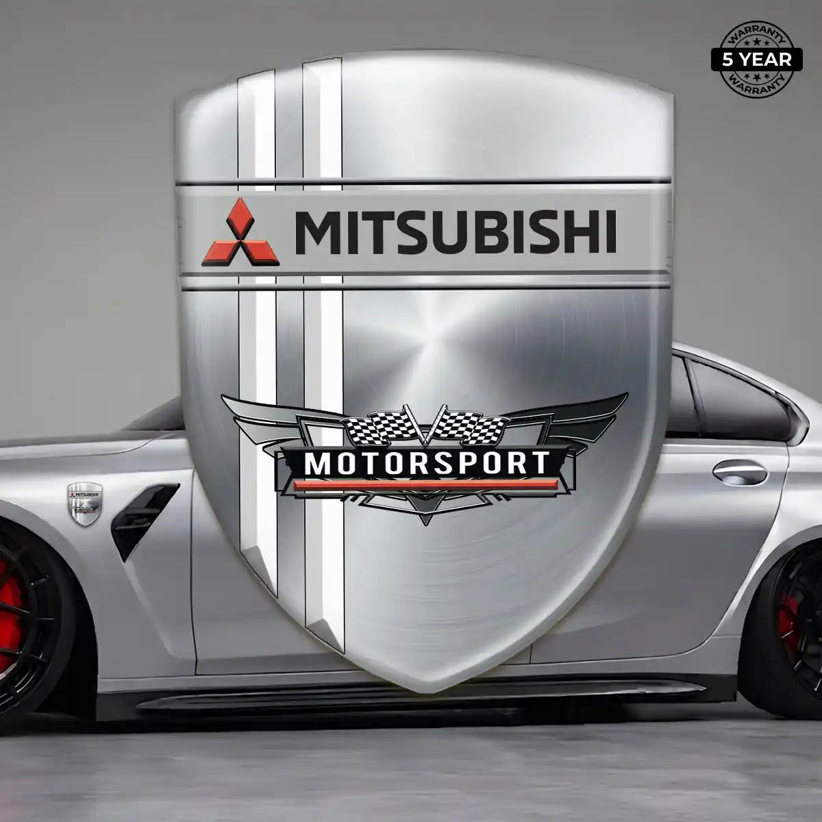Mitsubishi Silicone Emblem Elite Edition