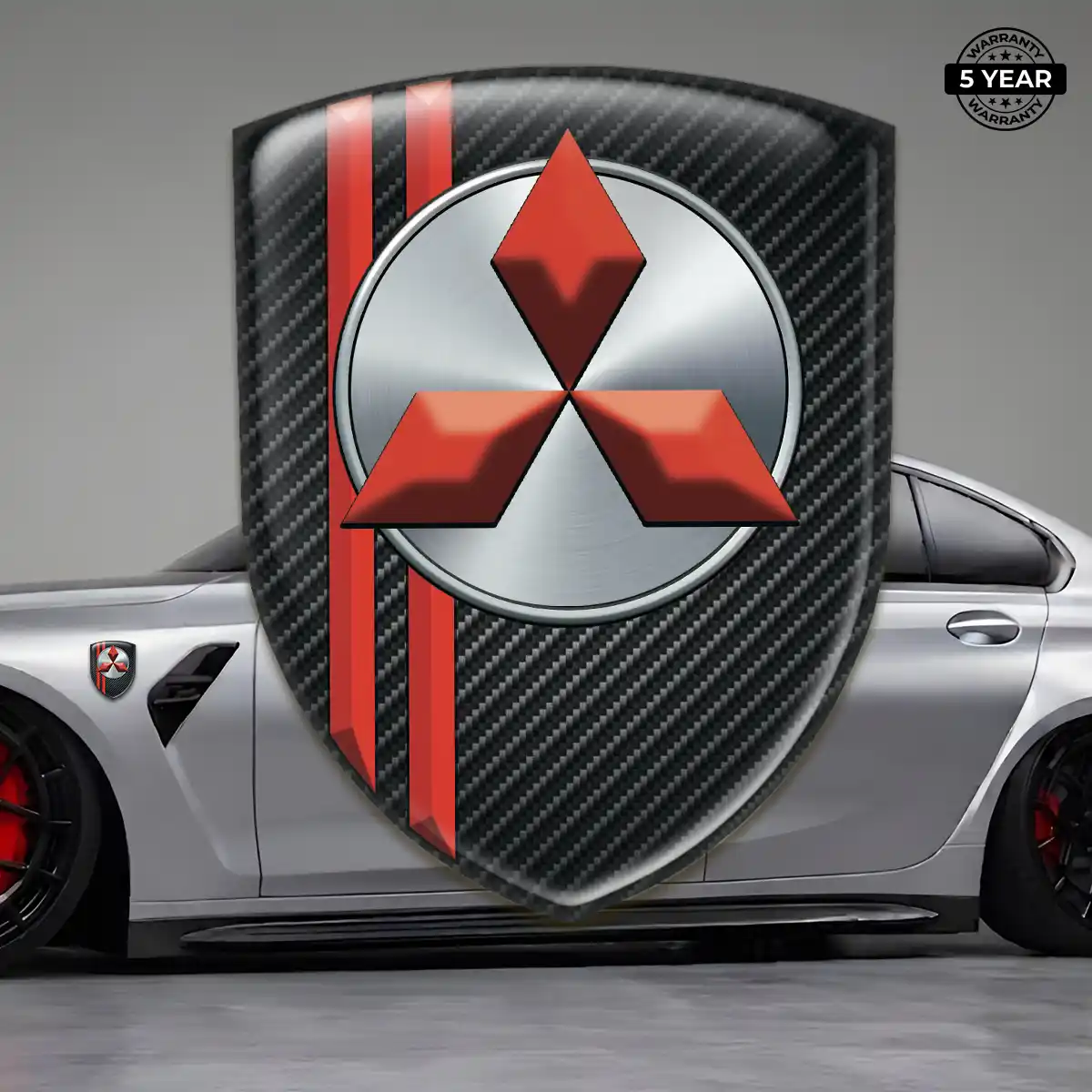 Mitsubishi Silicone Emblem Opulent Line
