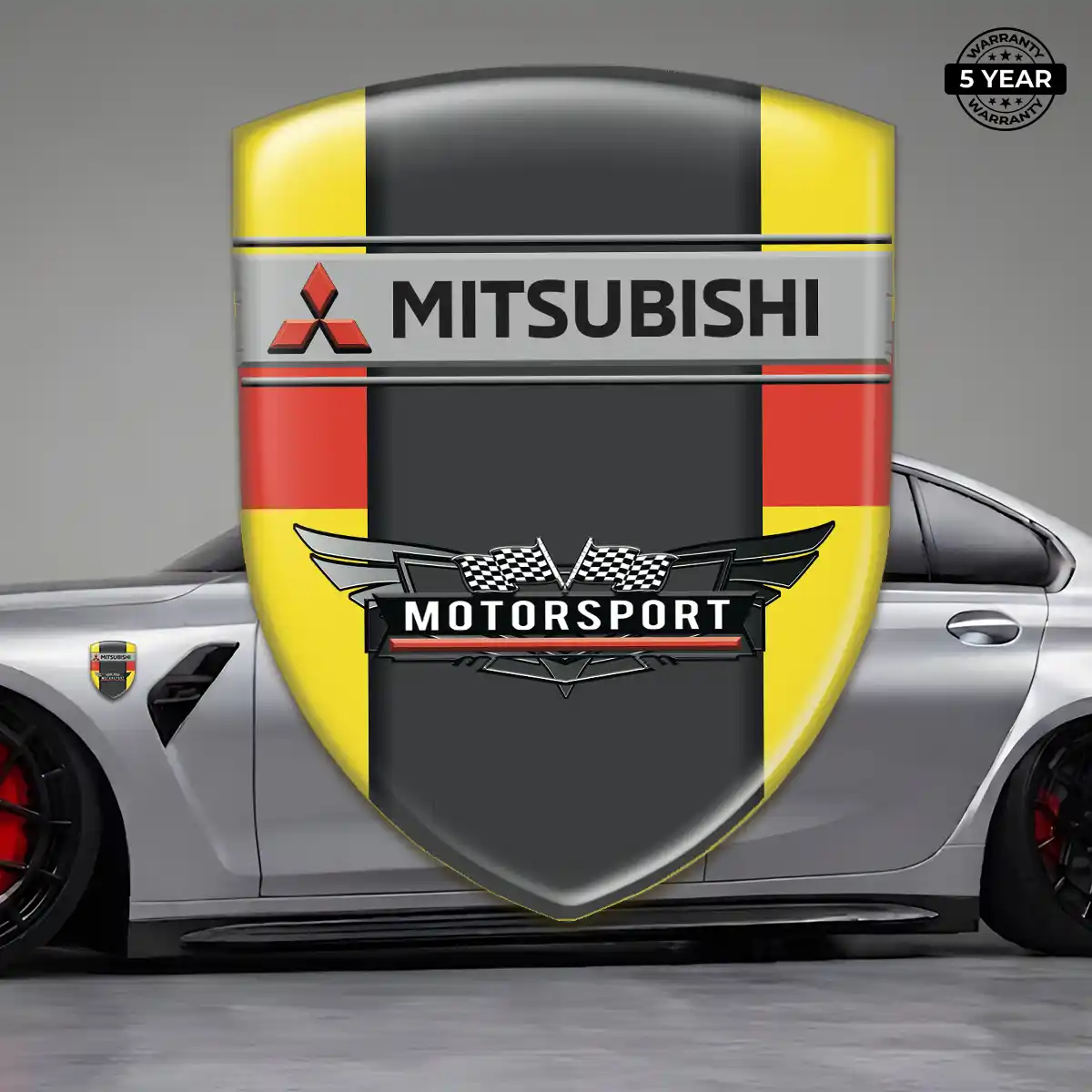 Mitsubishi Silicone Emblem Prime Quality