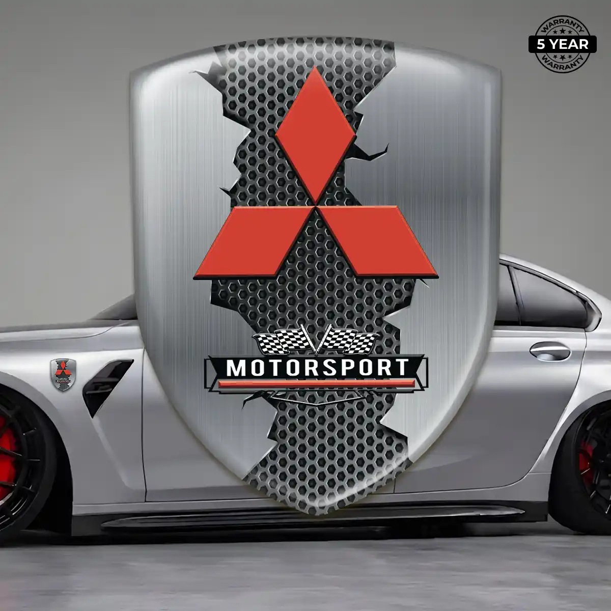 Mitsubishi Silicone Emblem Superior Craft
