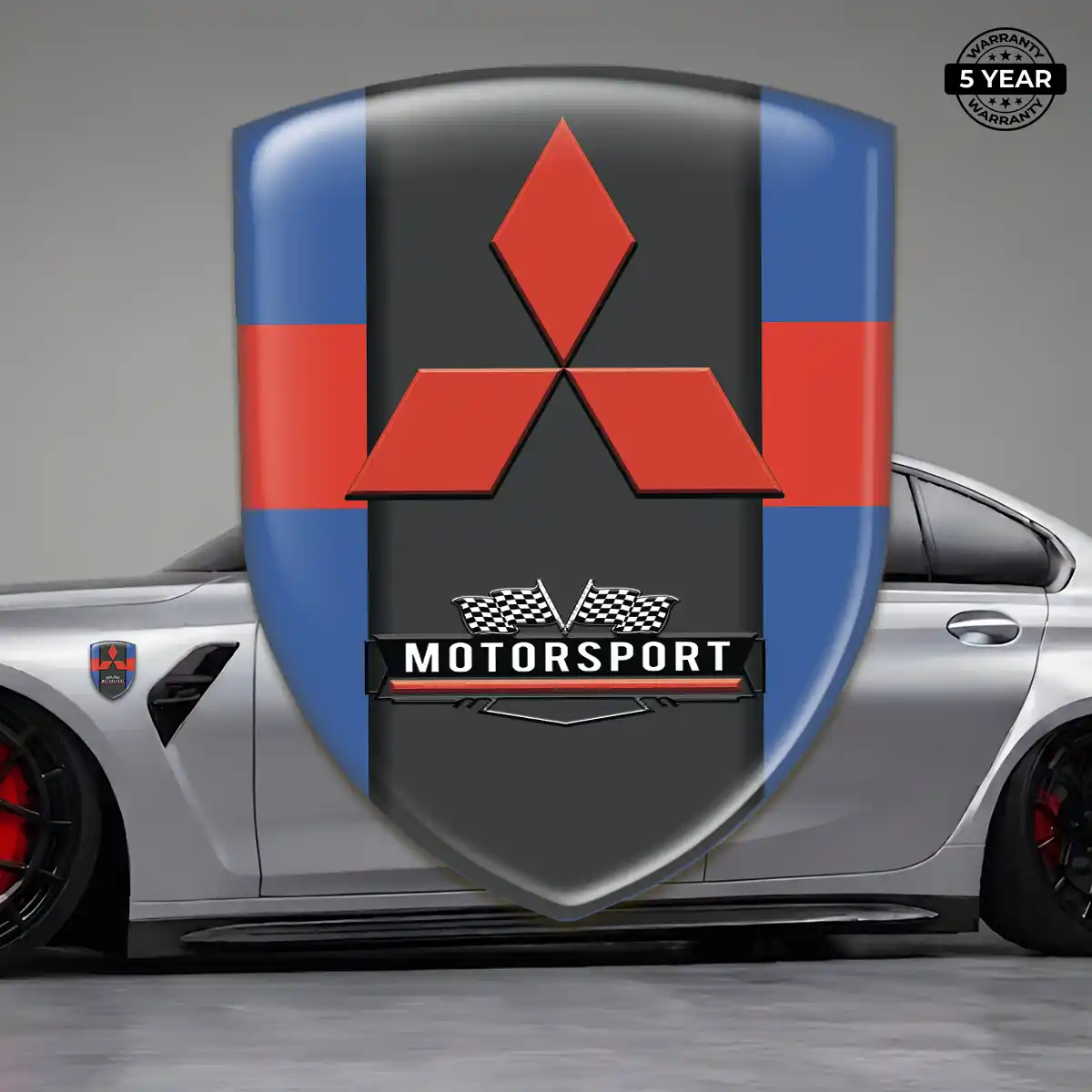 Mitsubishi Silicone Sticker Deluxe Edition