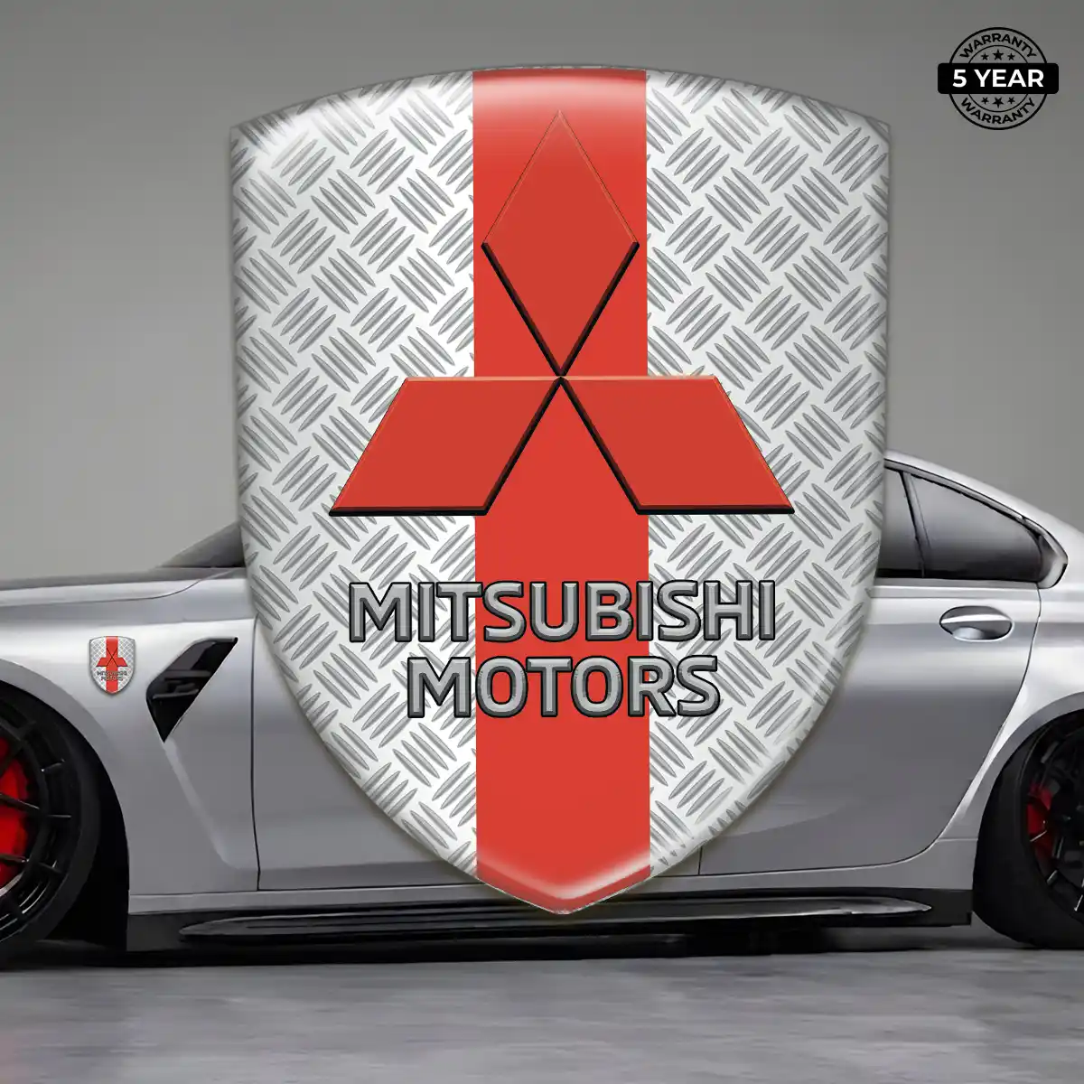 Mitsubishi Silicone Sticker Elite Finish